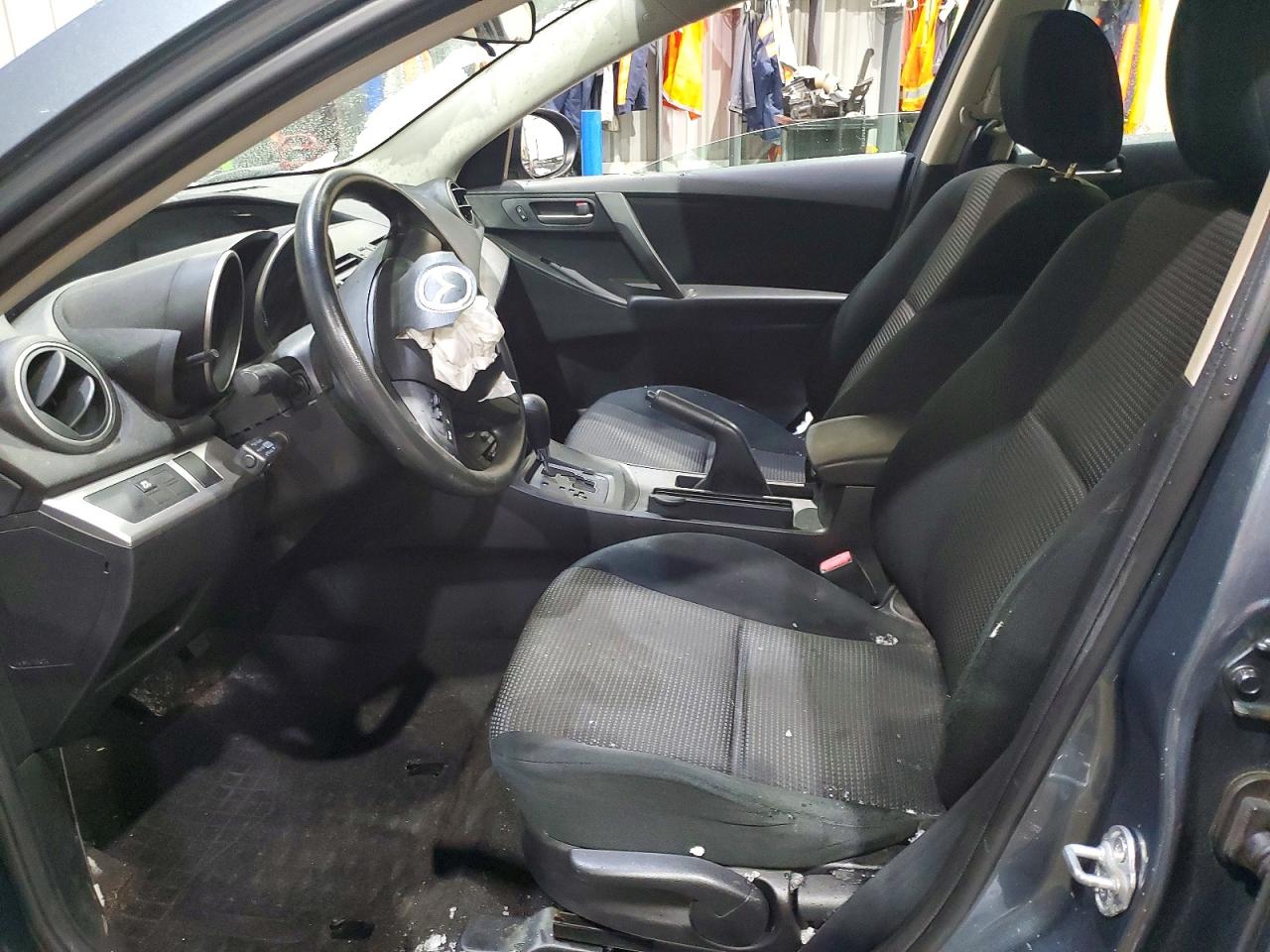 2012 Mazda 3 I Blue vin: JM1BL1UG0C1522493