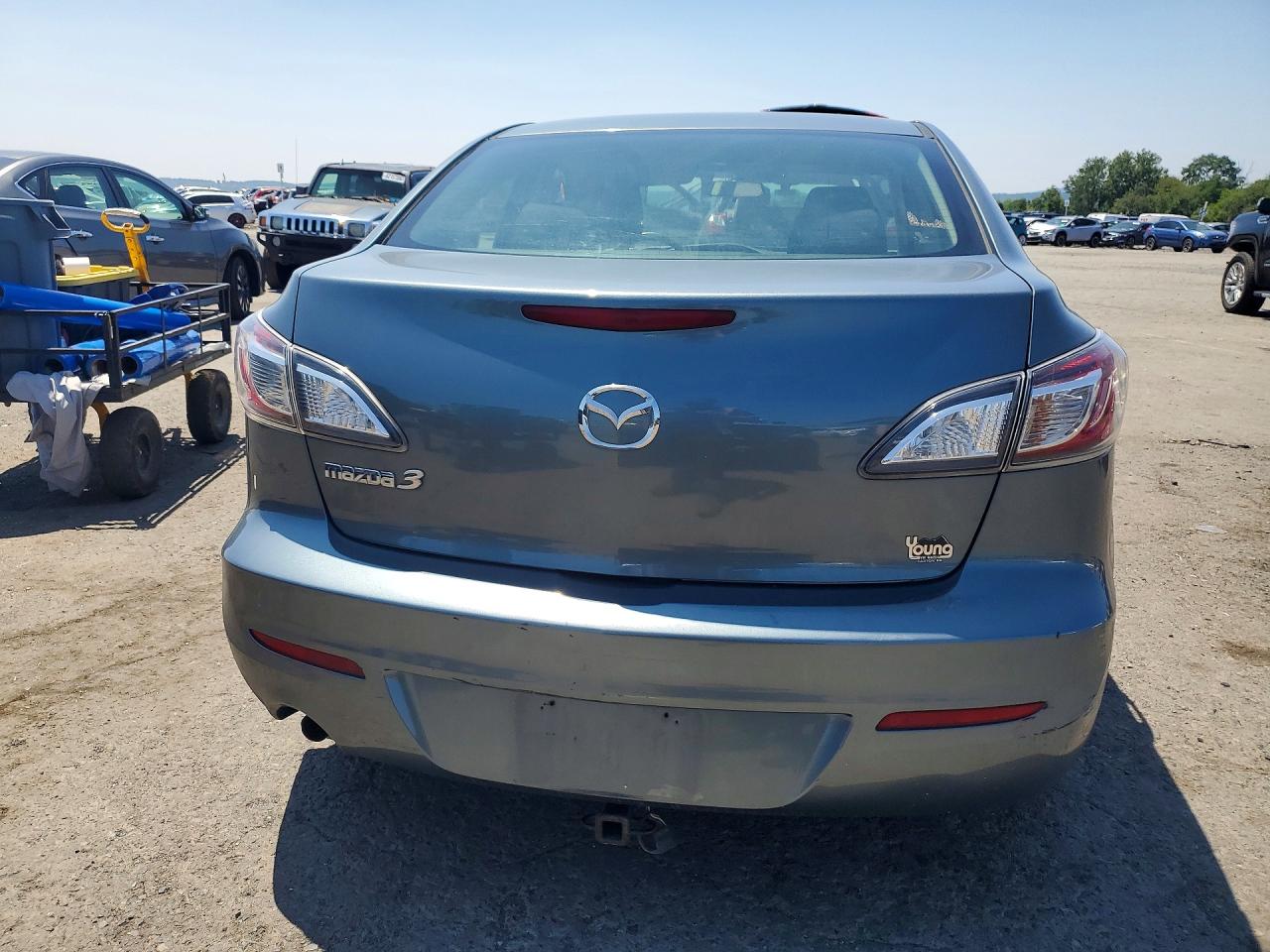 2012 Mazda 3 I Blue vin: JM1BL1UG0C1542291