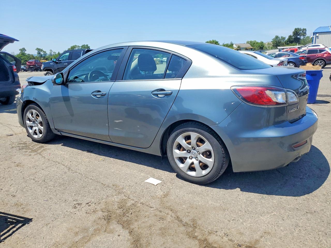 2012 Mazda 3 I Blue vin: JM1BL1UG0C1542291