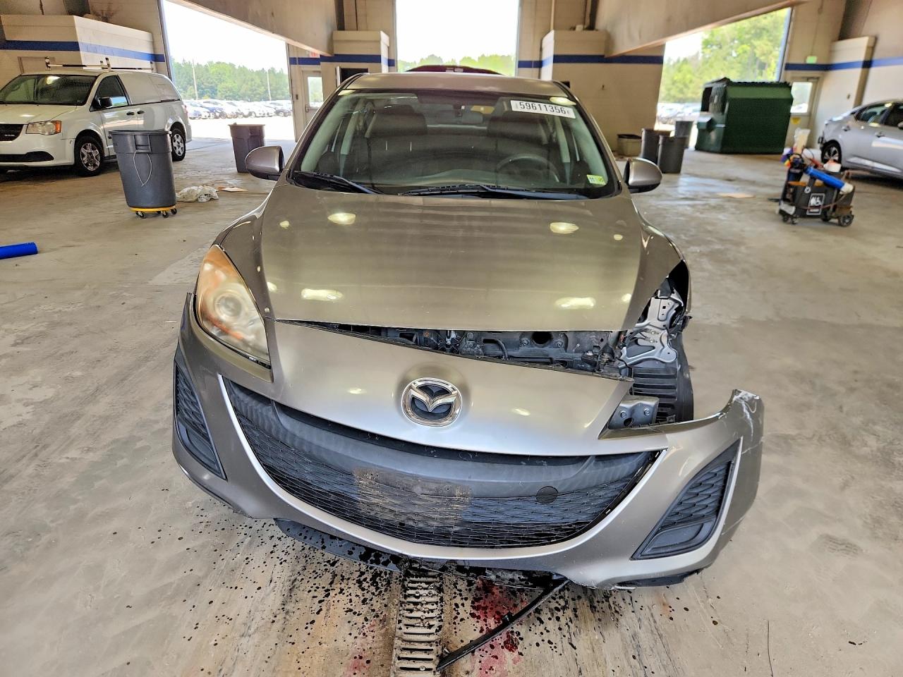 2011 Mazda 3 I Silver vin: JM1BL1UG1B1360243