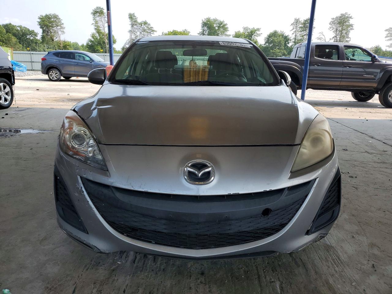 2011 Mazda 3 I Silver vin: JM1BL1UG1B1377298