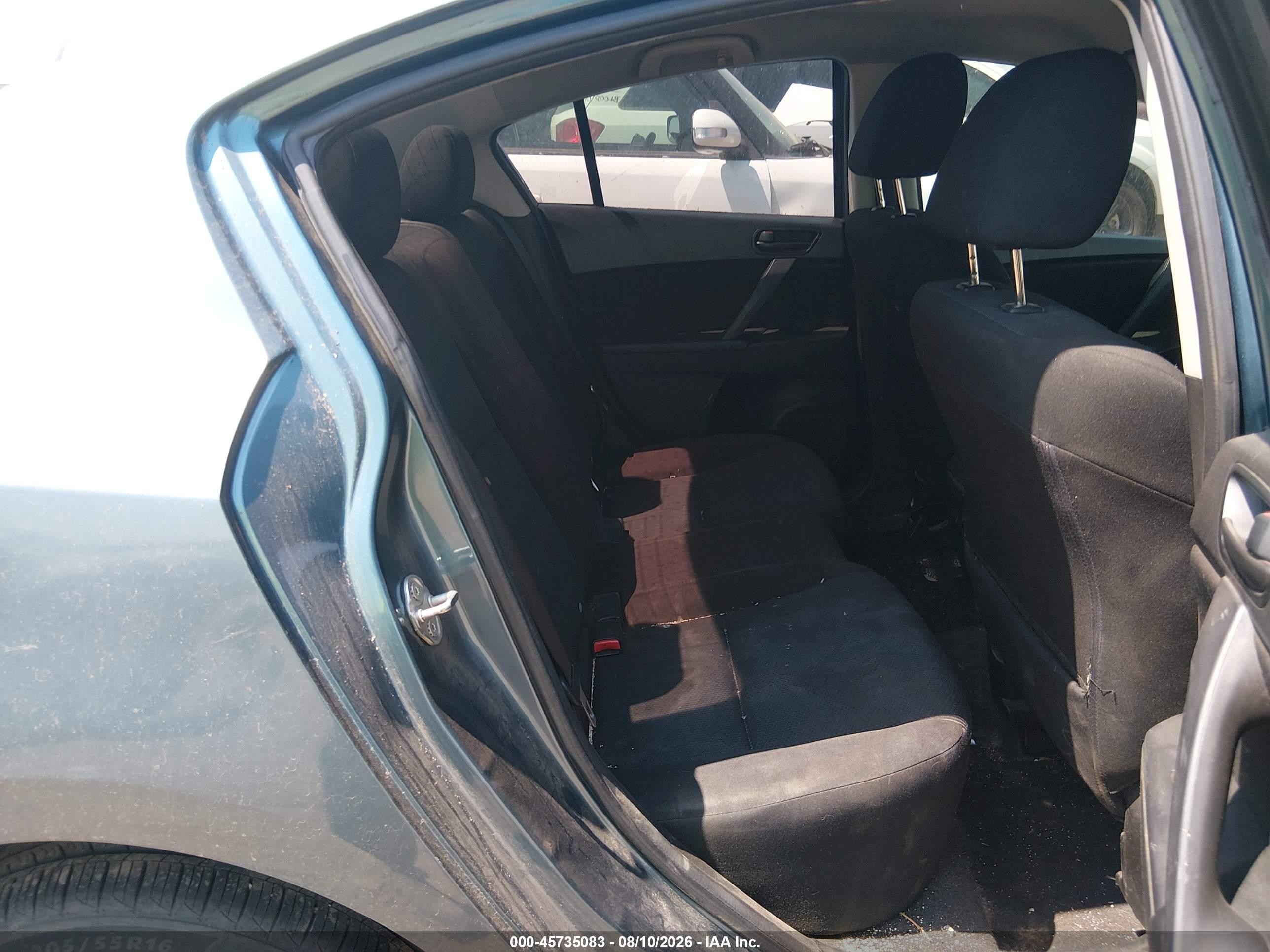 2011 Mazda Mazda3 I Sport Blue vin: JM1BL1UG1B1383893