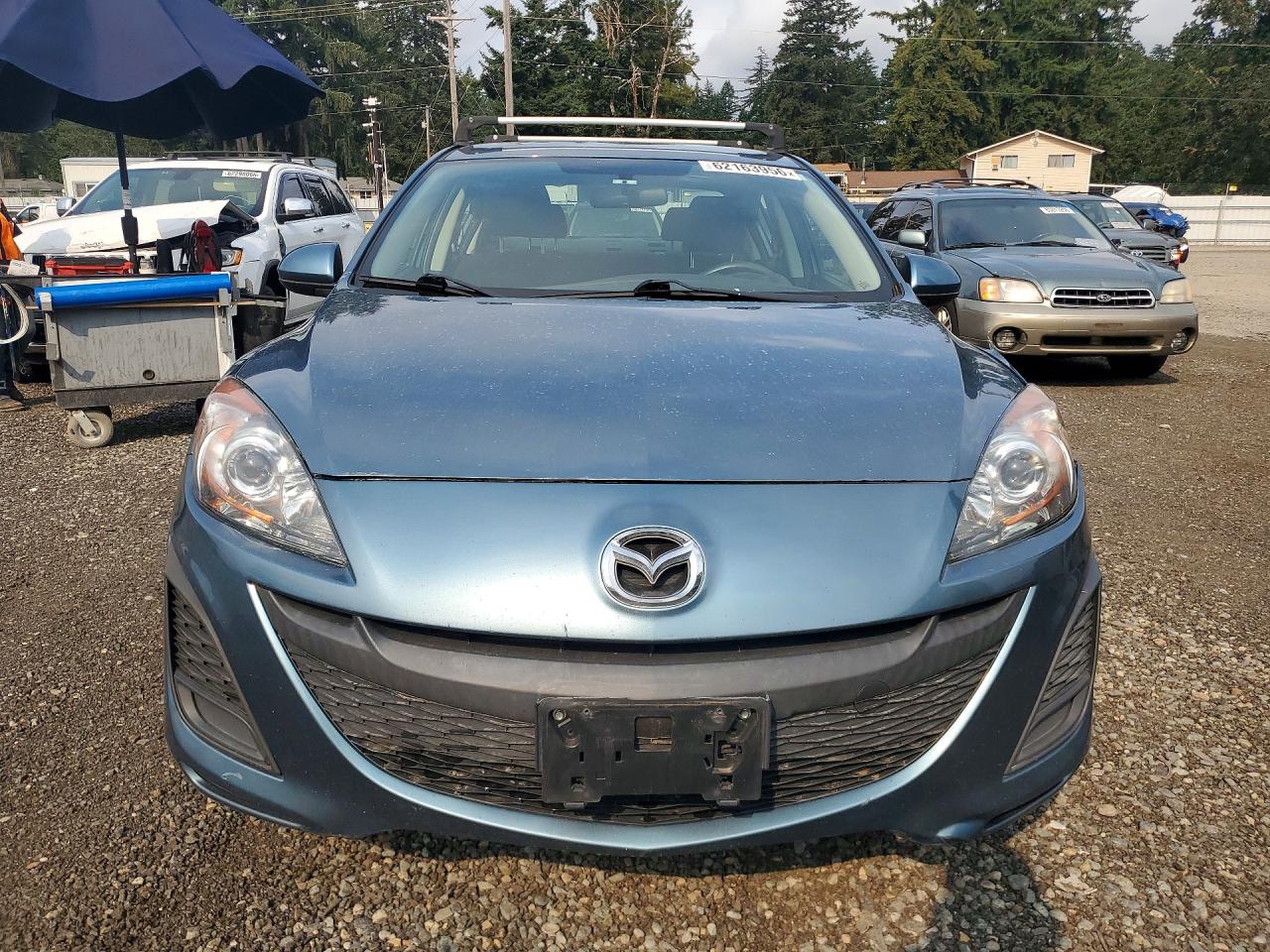 2011 Mazda 3 I Blue vin: JM1BL1UG1B1487221