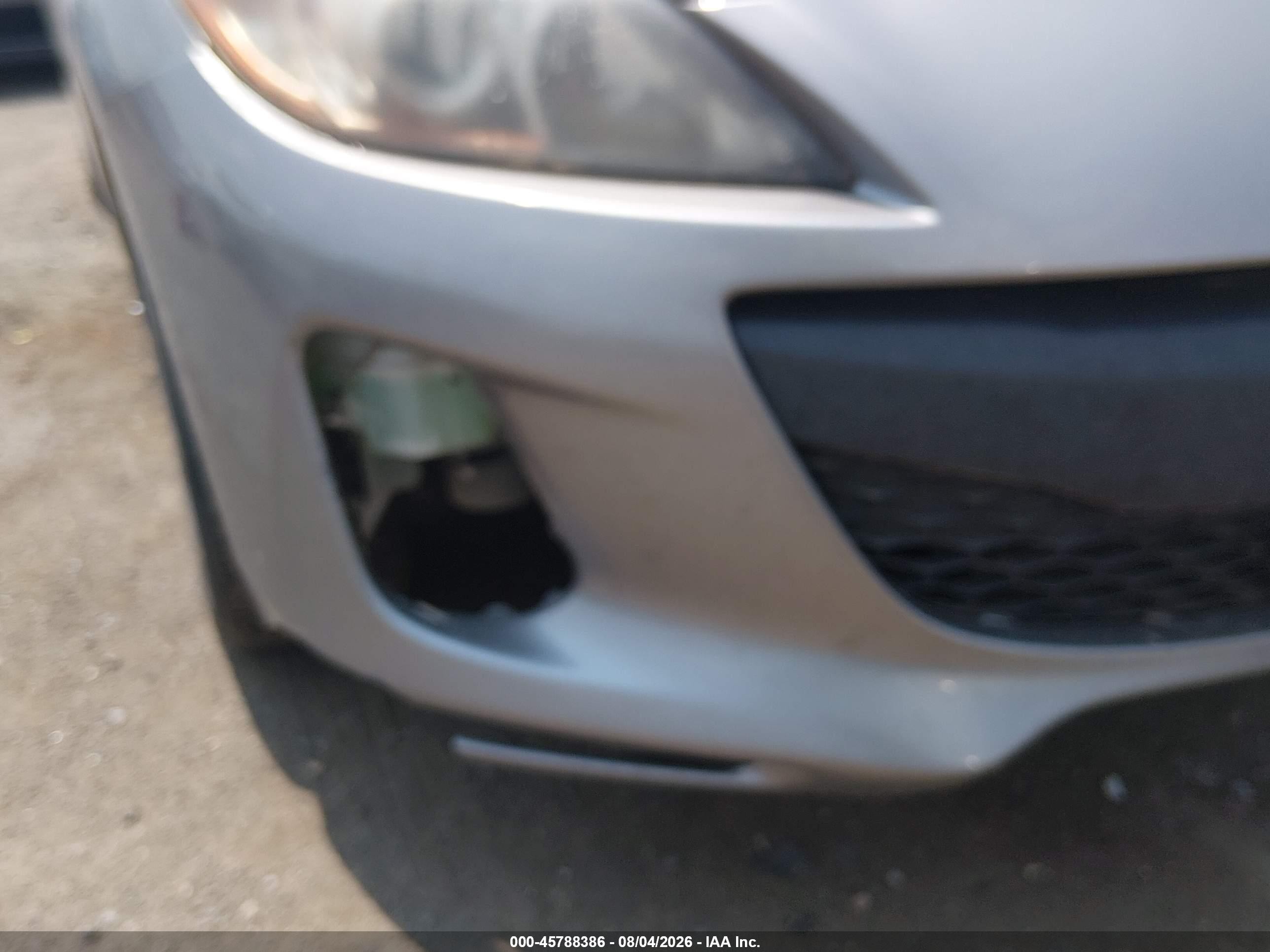 2012 Mazda Mazda3 I Sport Silver vin: JM1BL1UG1C1512684