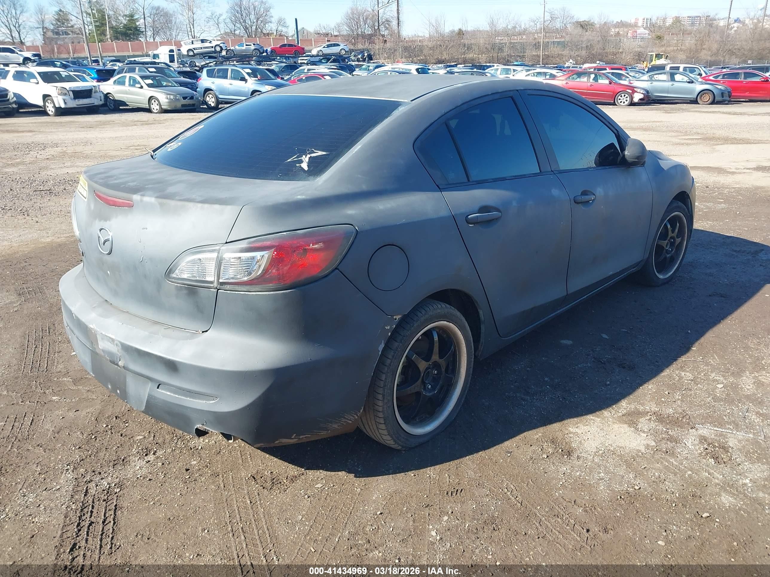 2012 Mazda Mazda3 I Sport Black vin: JM1BL1UG1C1517674