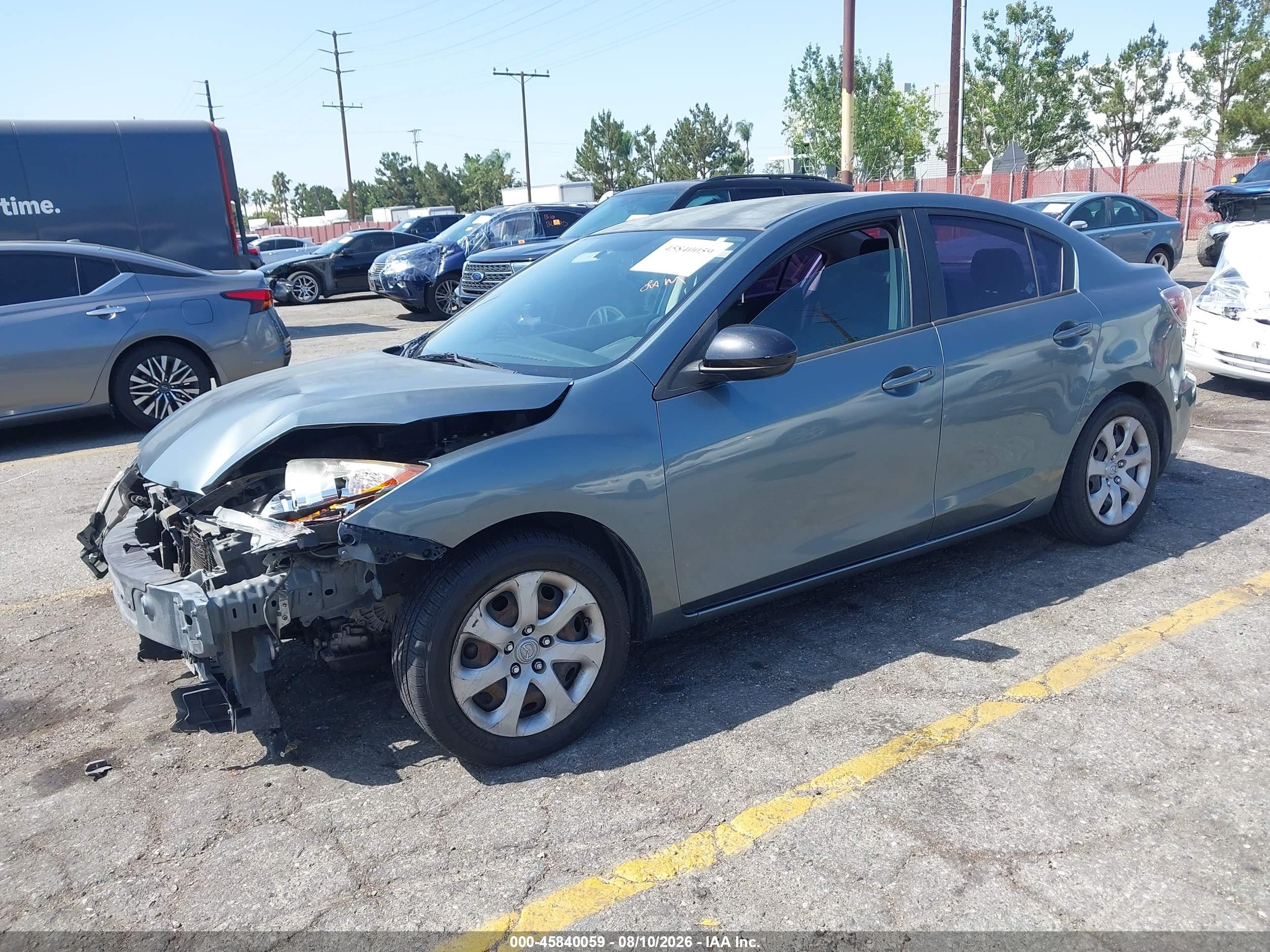 2012 Mazda Mazda3 I Sport Green vin: JM1BL1UG1C1529386