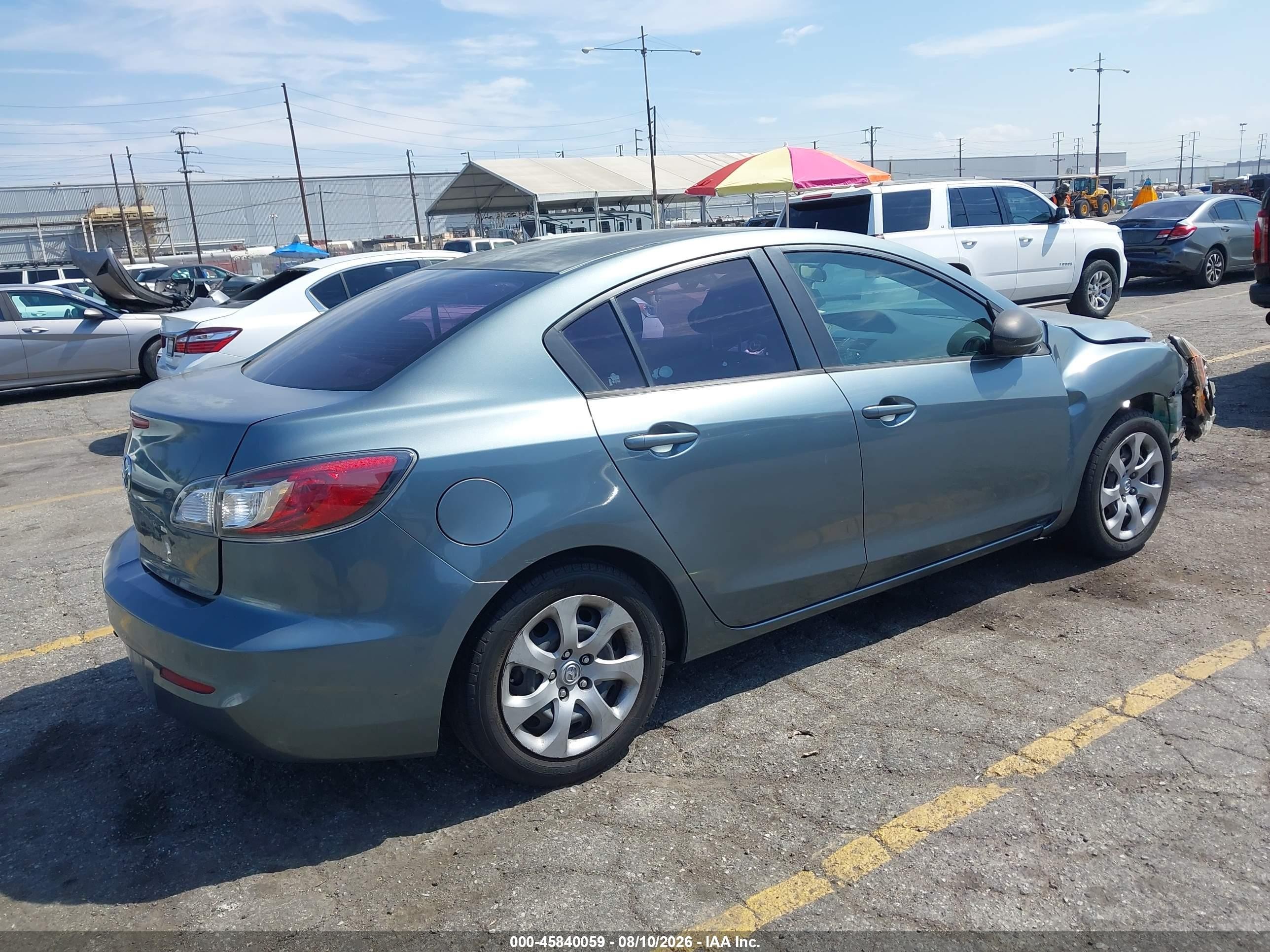 2012 Mazda Mazda3 I Sport Green vin: JM1BL1UG1C1529386