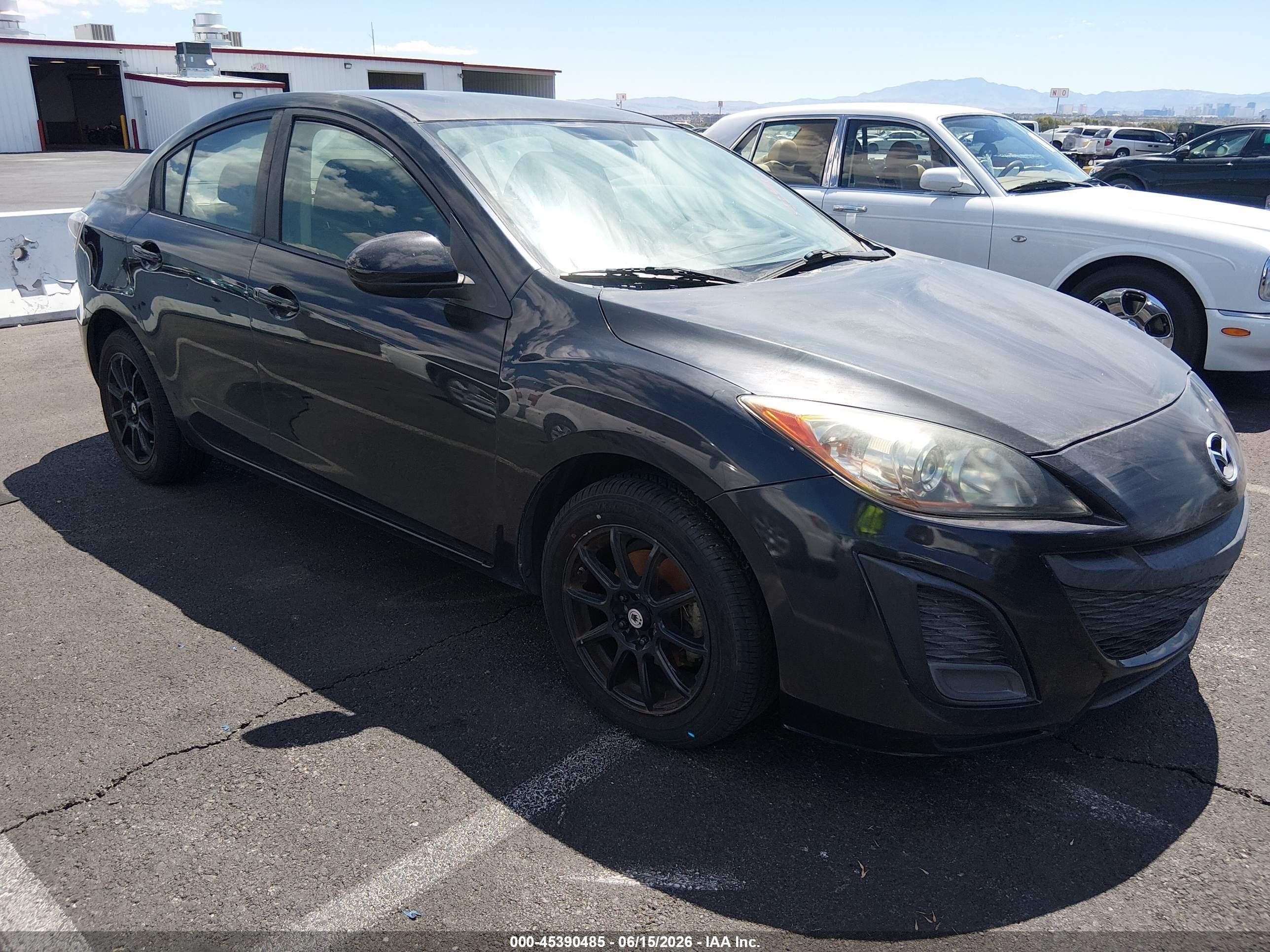 2011 Mazda Mazda3 I Sport Black vin: JM1BL1UG2B1408557