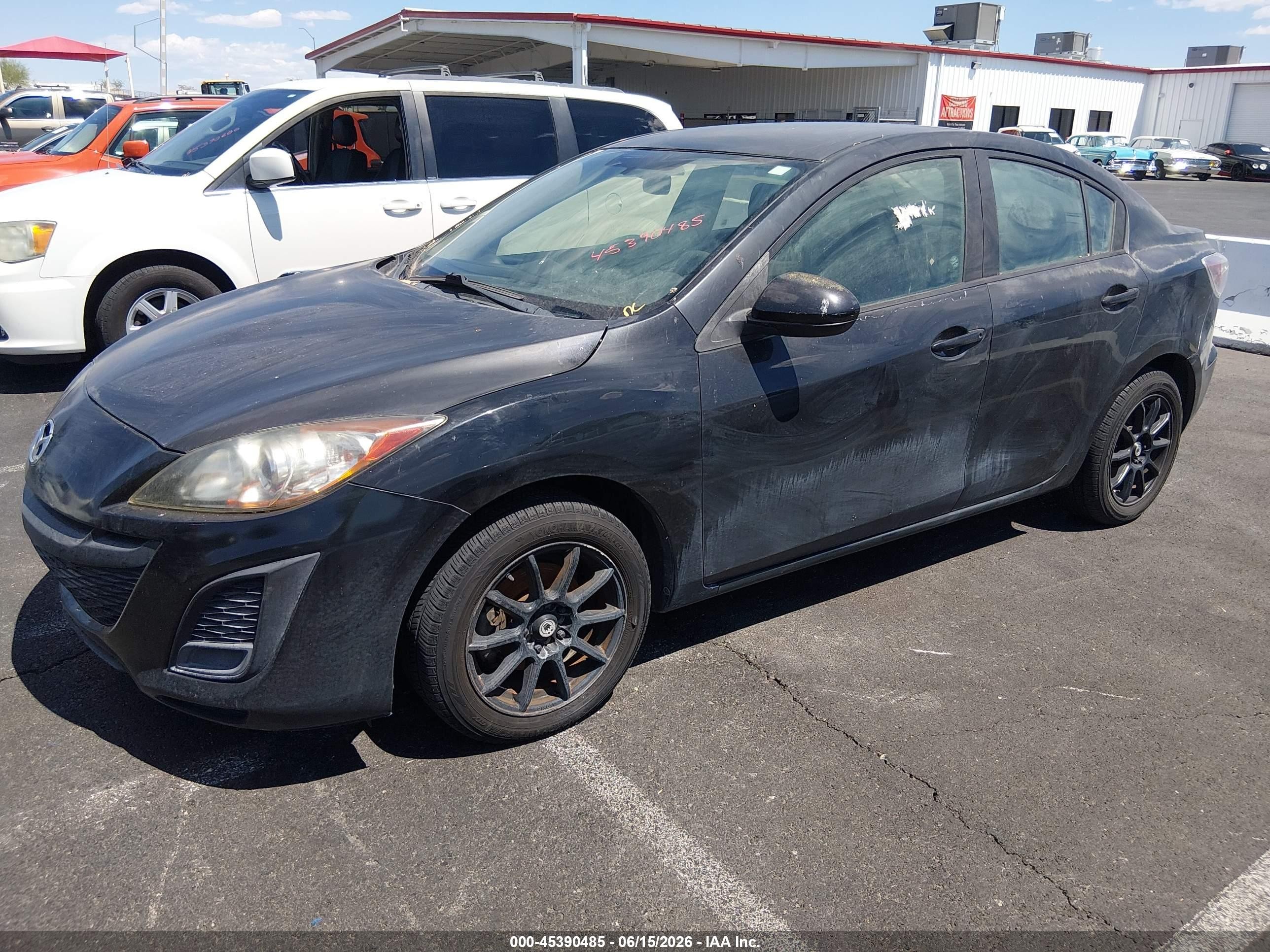 2011 Mazda Mazda3 I Sport Black vin: JM1BL1UG2B1408557