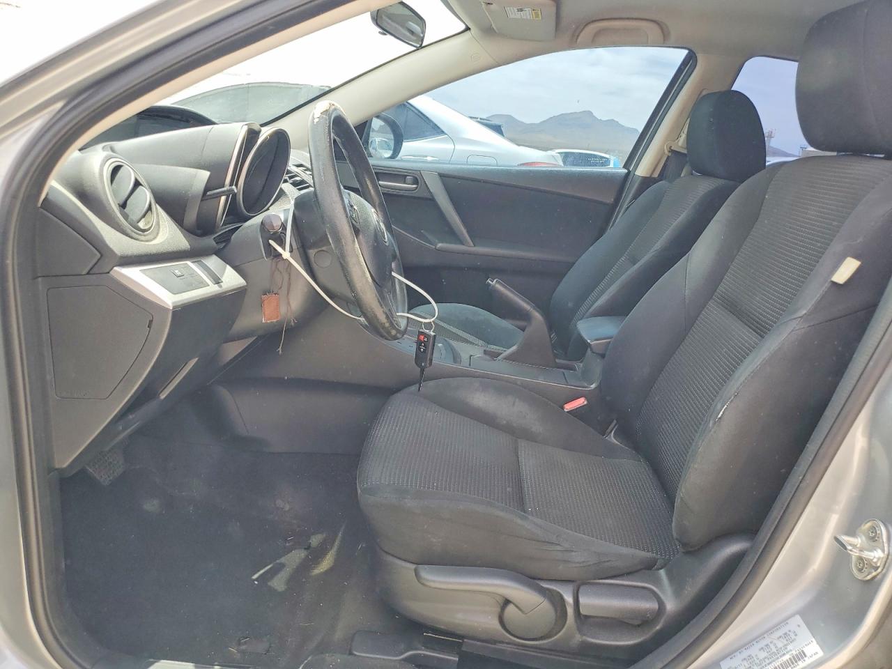 2012 Mazda 3 I Gray vin: JM1BL1UG2C1527744