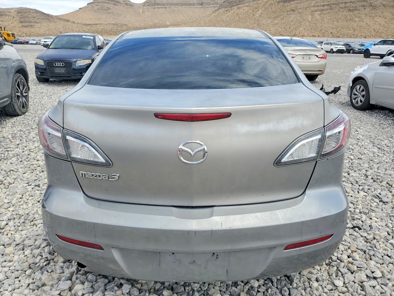 2012 Mazda 3 I Gray vin: JM1BL1UG2C1527744