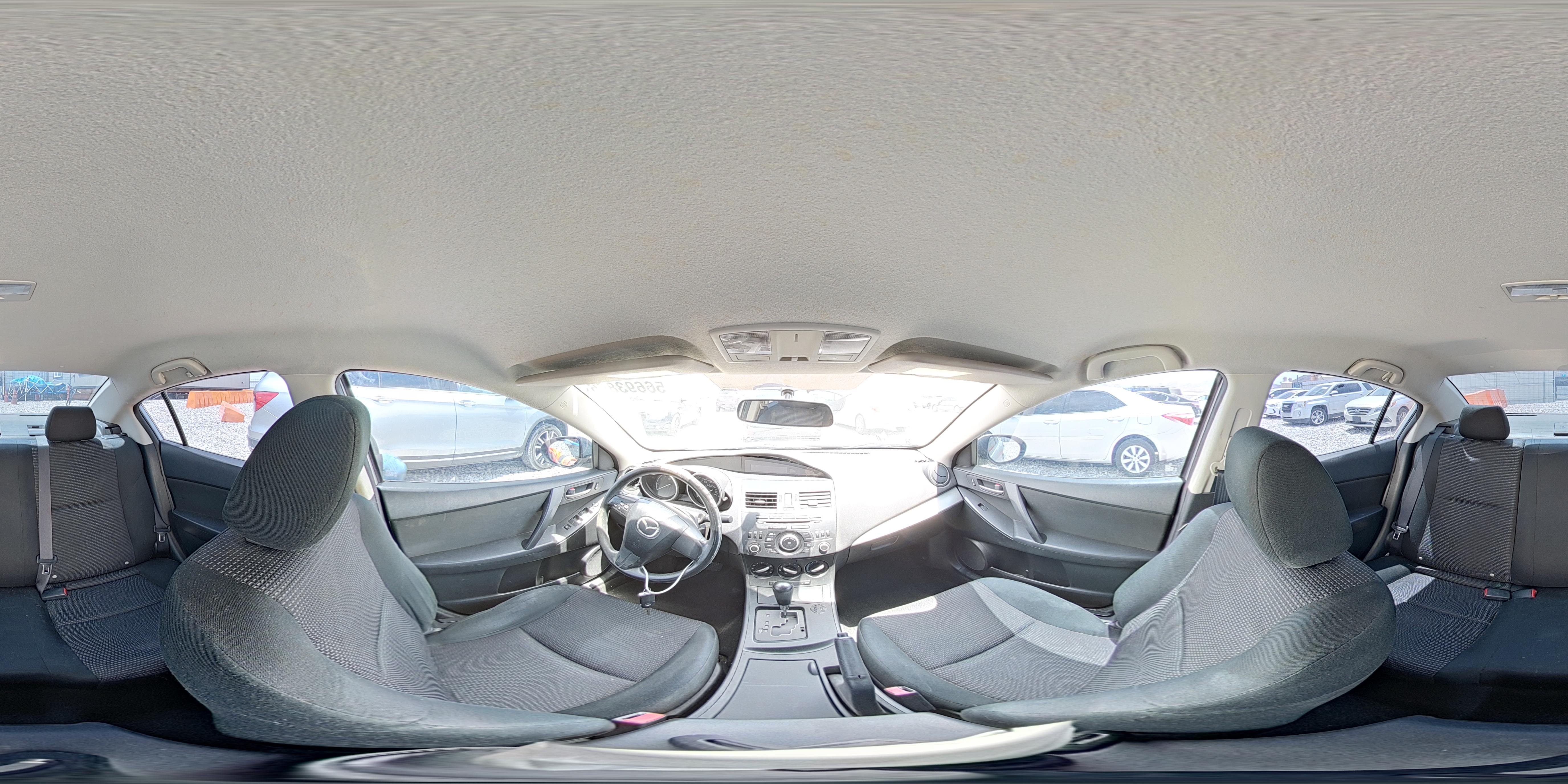 2012 Mazda 3 I Gray vin: JM1BL1UG2C1527744