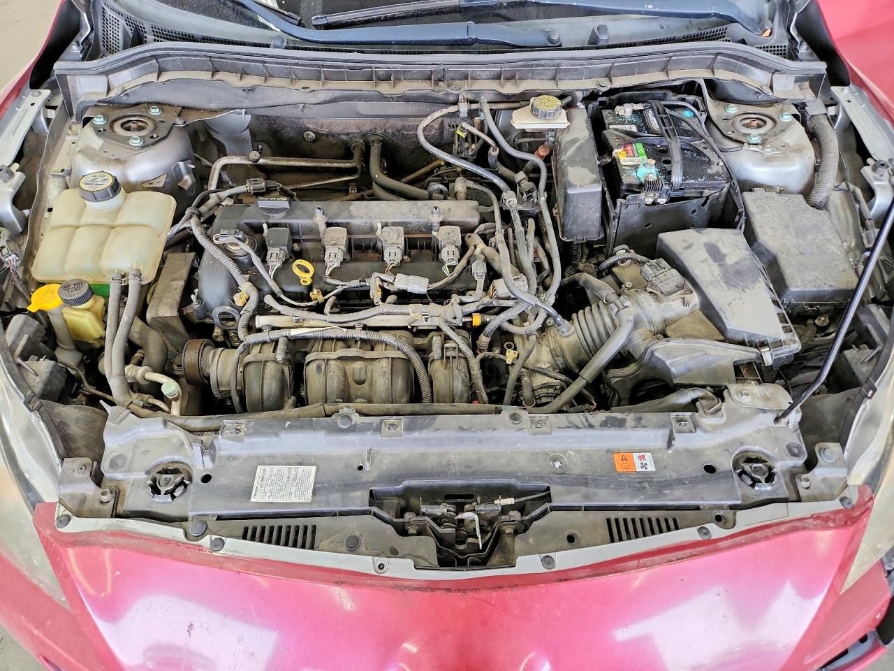 2012 Mazda 3 I Red vin: JM1BL1UG2C1529297