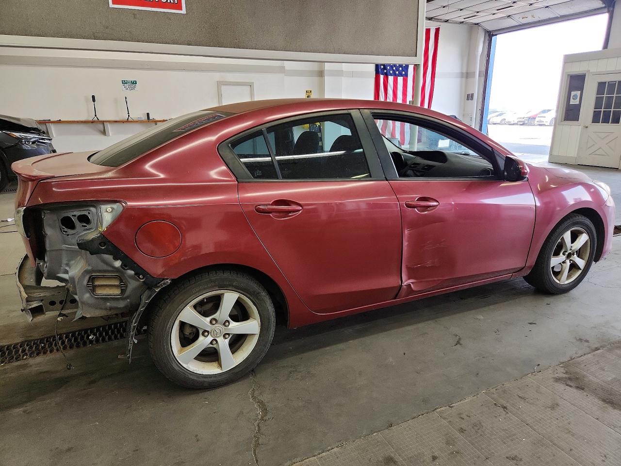 2012 Mazda 3 I Red vin: JM1BL1UG2C1529297