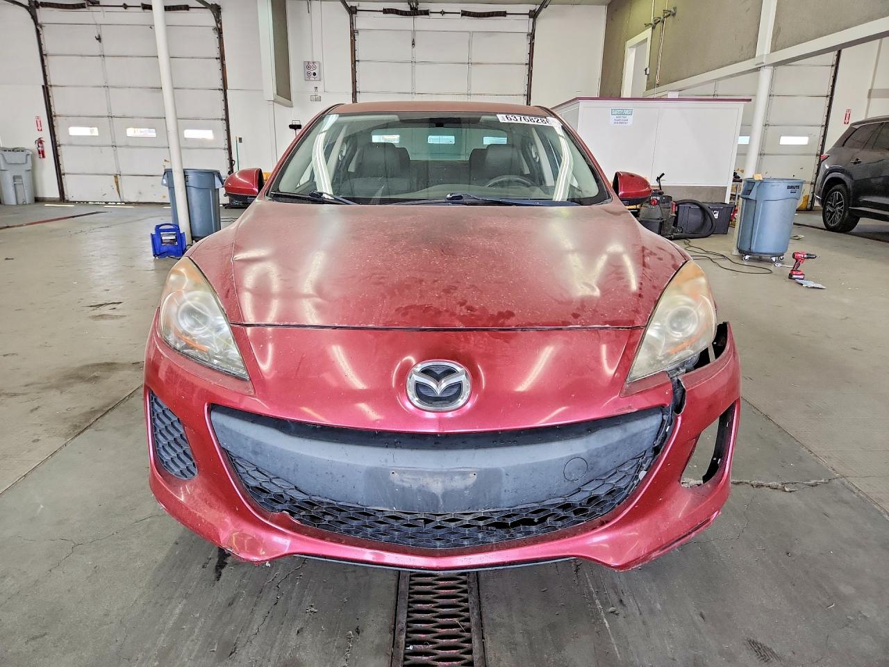 2012 Mazda 3 I Red vin: JM1BL1UG2C1529297