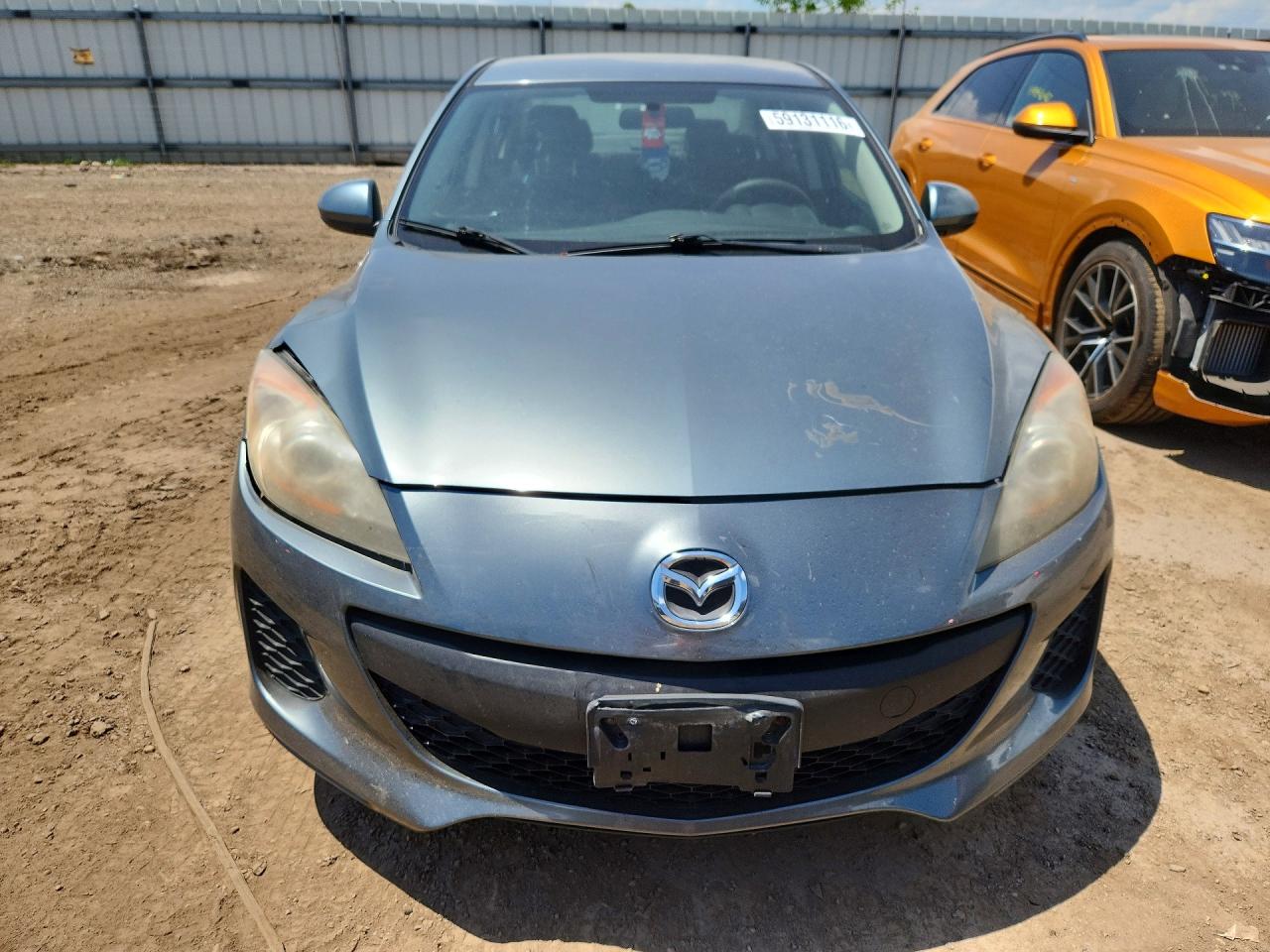 2012 Mazda 3 I Gray vin: JM1BL1UG2C1529767