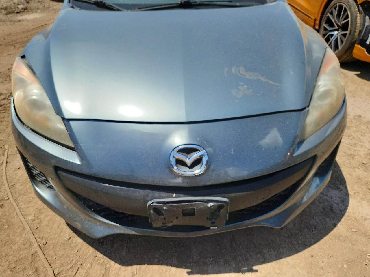 2012 Mazda 3 I Gray vin: JM1BL1UG2C1529767