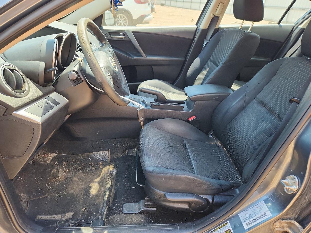 2012 Mazda 3 I Gray vin: JM1BL1UG2C1529767