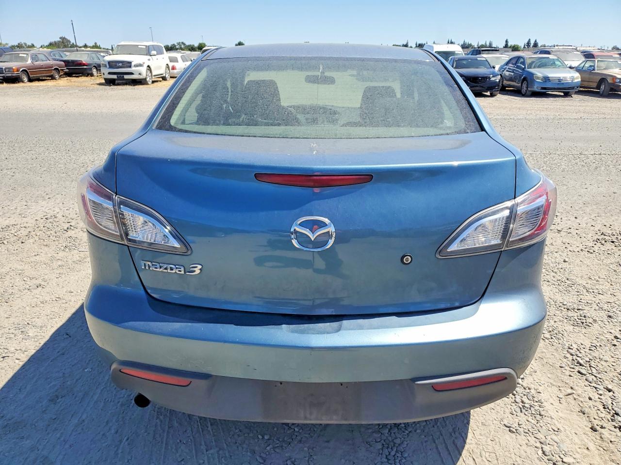 2011 Mazda 3 I Teal vin: JM1BL1UG4B1420869