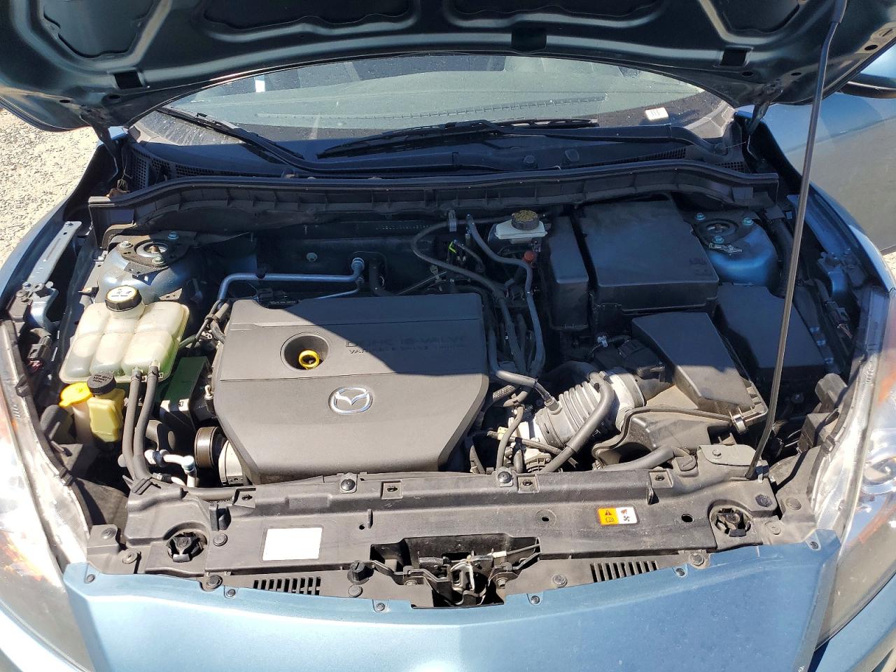 2011 Mazda 3 I Teal vin: JM1BL1UG4B1420869