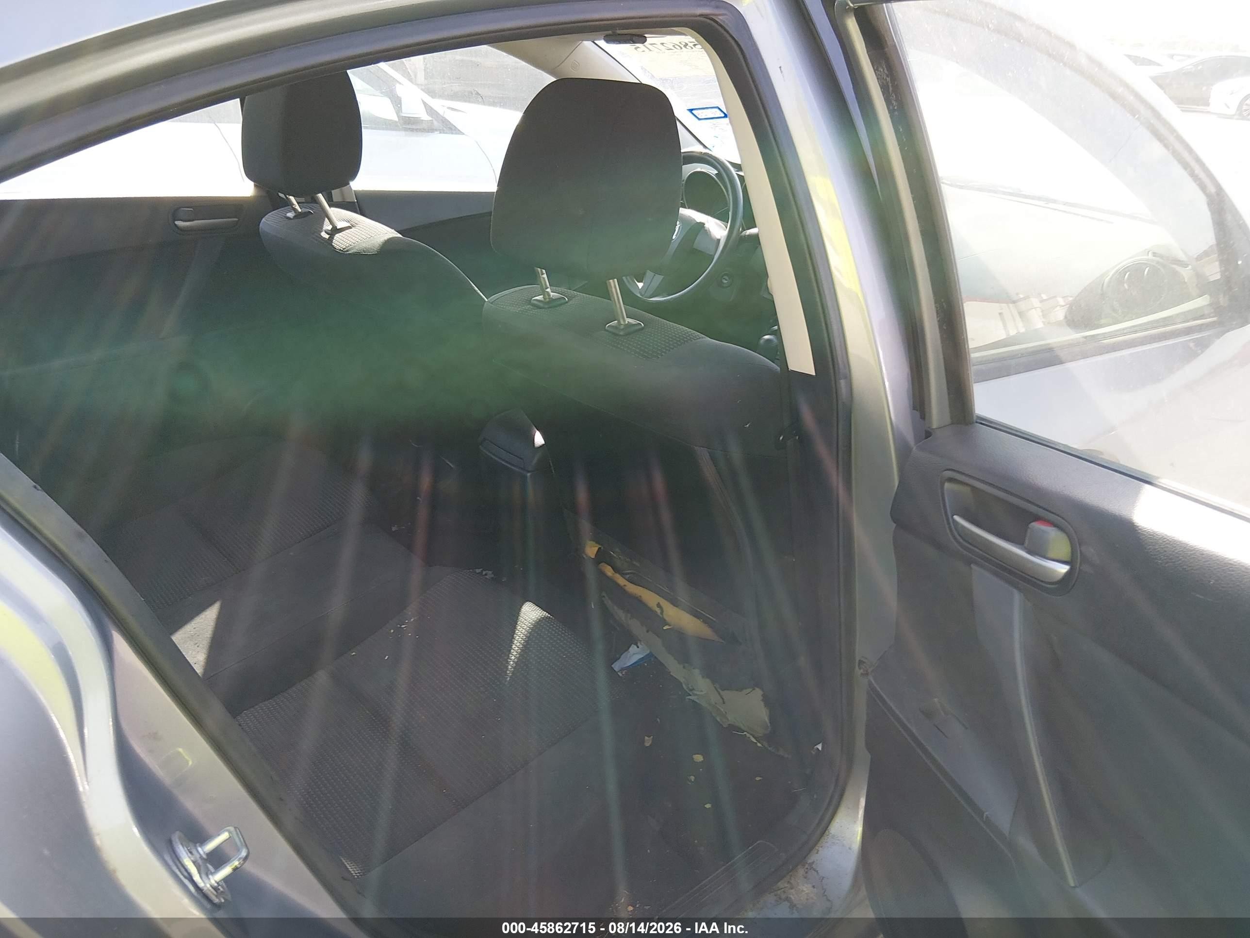 2012 Mazda Mazda3 I Sport Серый vin: JM1BL1UG4C1572958