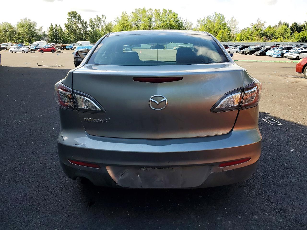 2012 Mazda 3 I Silver vin: JM1BL1UG4C1574791