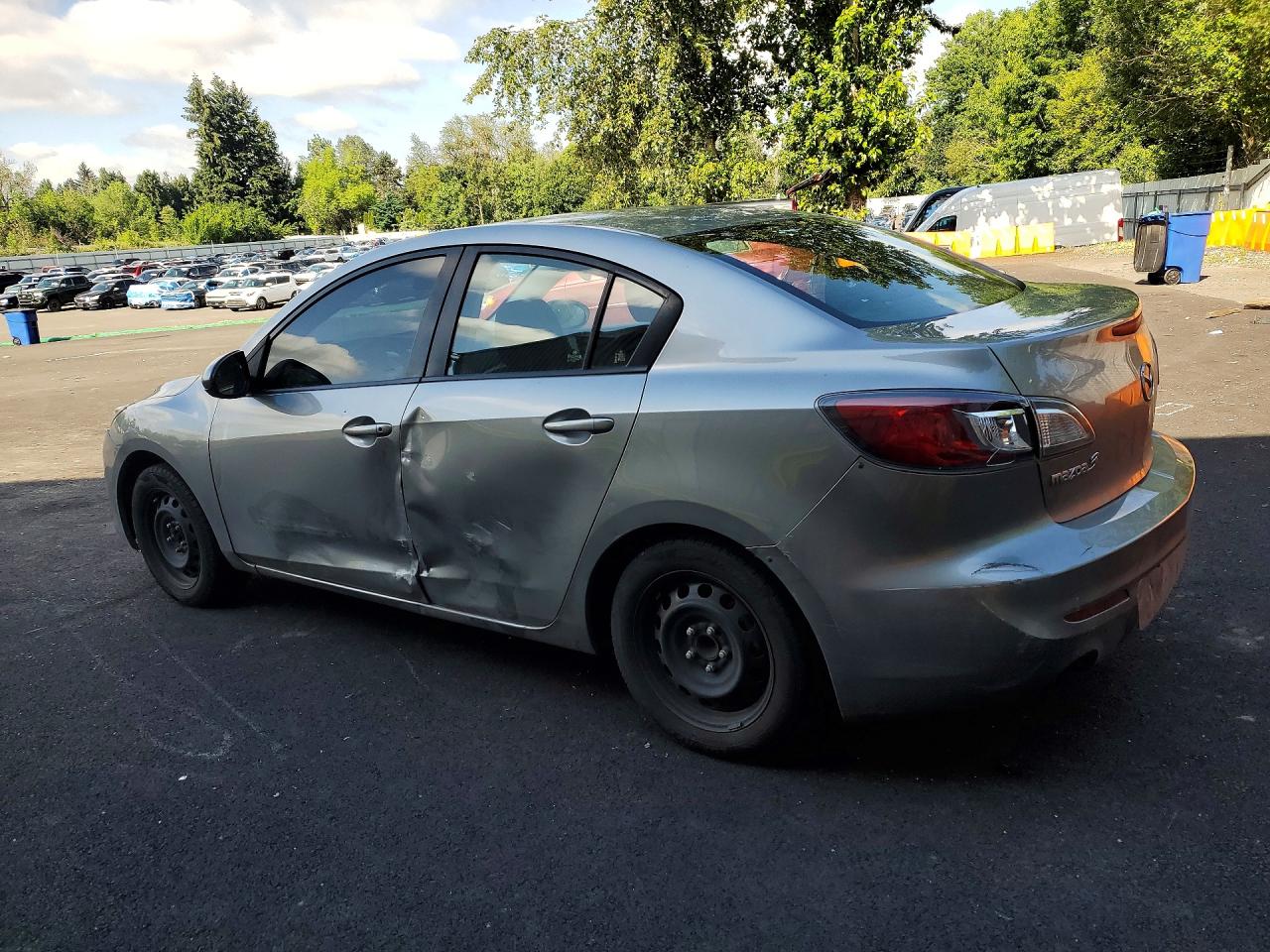 2012 Mazda 3 I Silver vin: JM1BL1UG4C1574791
