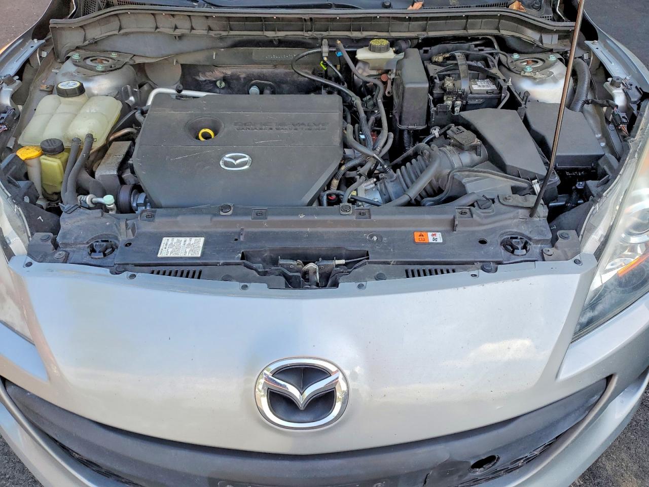 2012 Mazda 3 I Silver vin: JM1BL1UG4C1574791