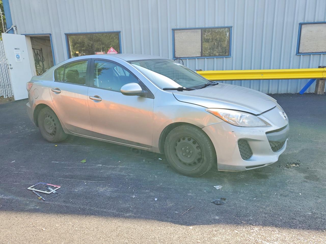 2012 Mazda 3 I Silver vin: JM1BL1UG4C1574791