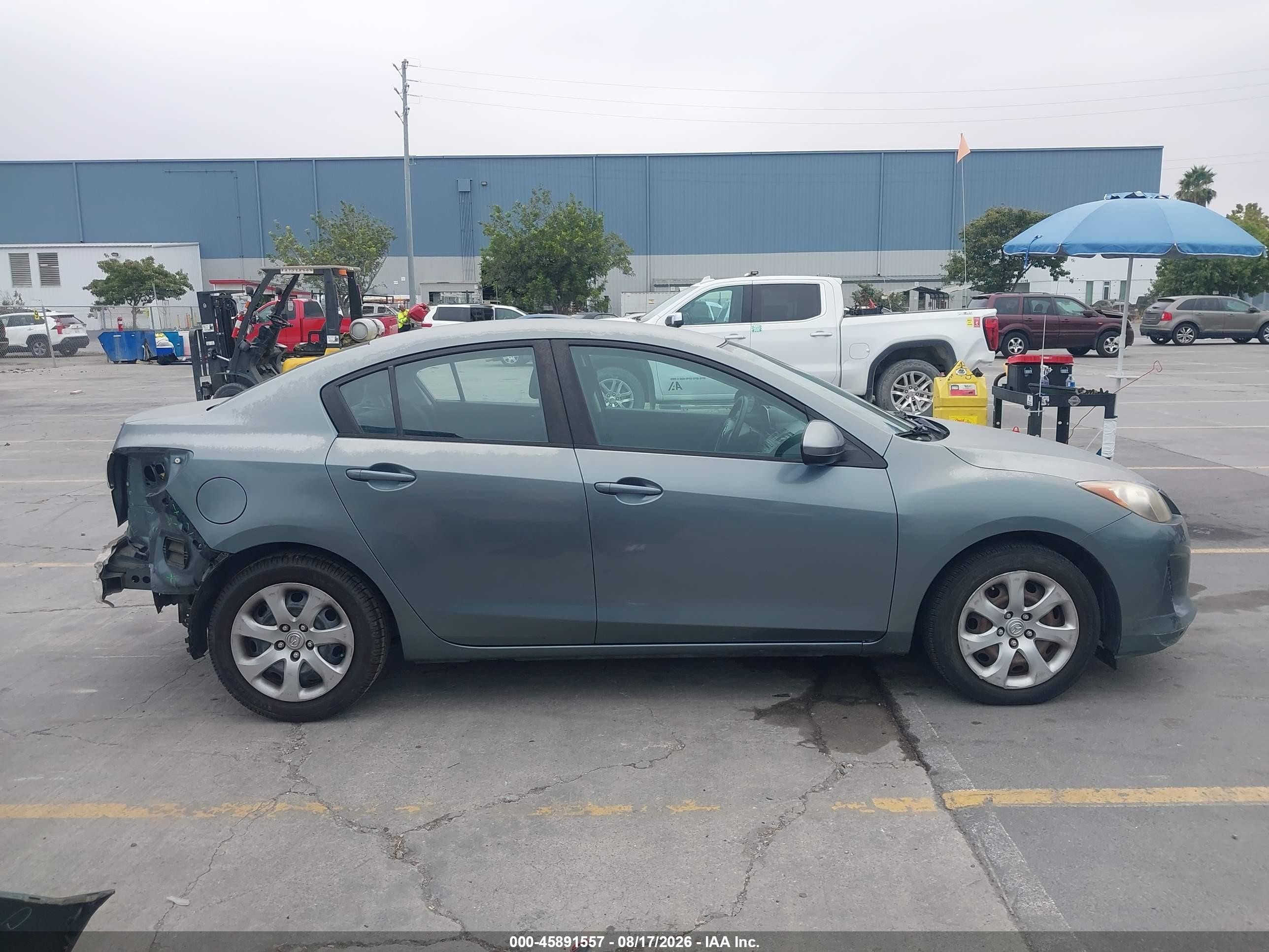 2012 Mazda Mazda3 I Sport Green vin: JM1BL1UG4C1613508