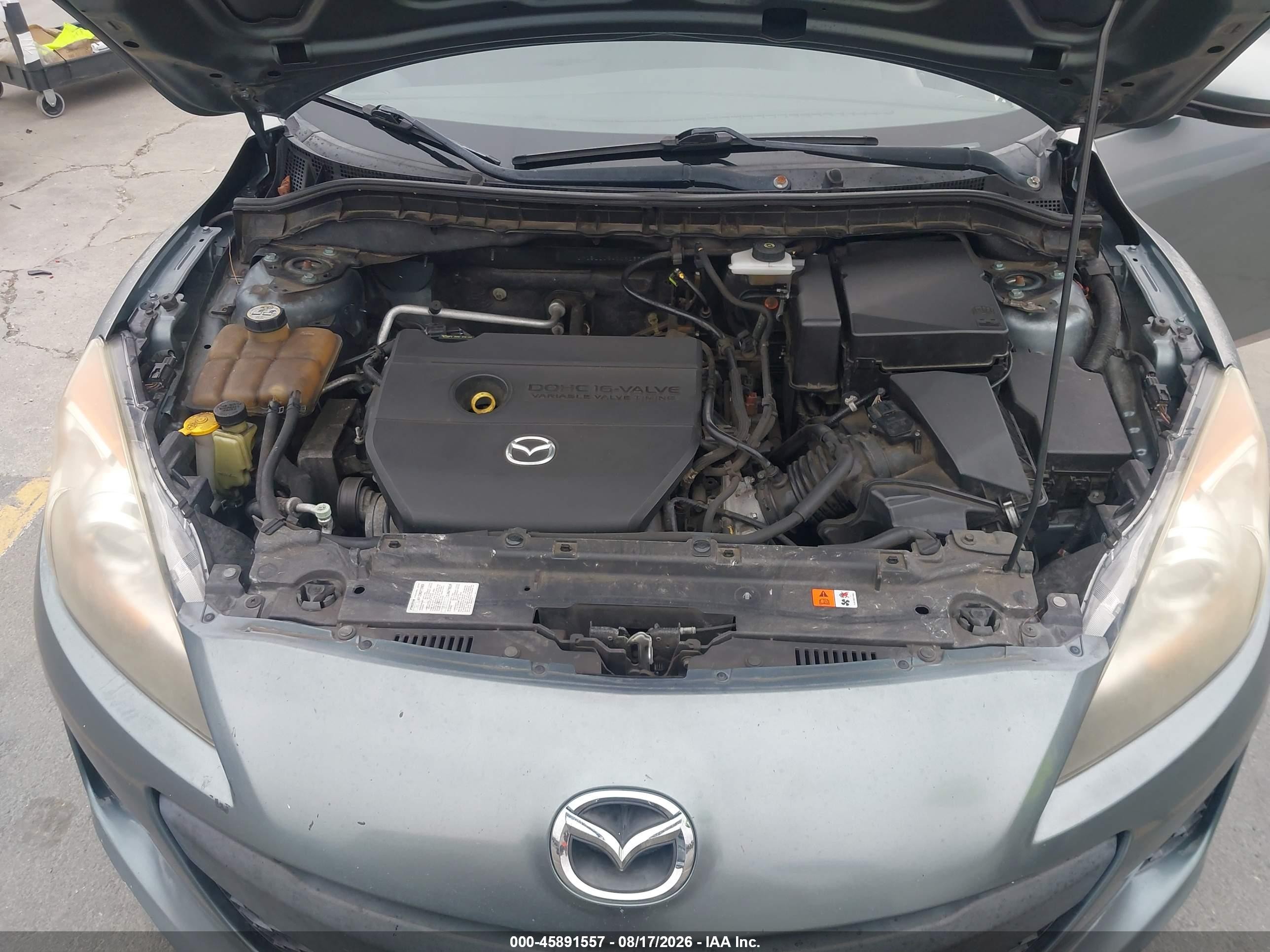 2012 Mazda Mazda3 I Sport Green vin: JM1BL1UG4C1613508