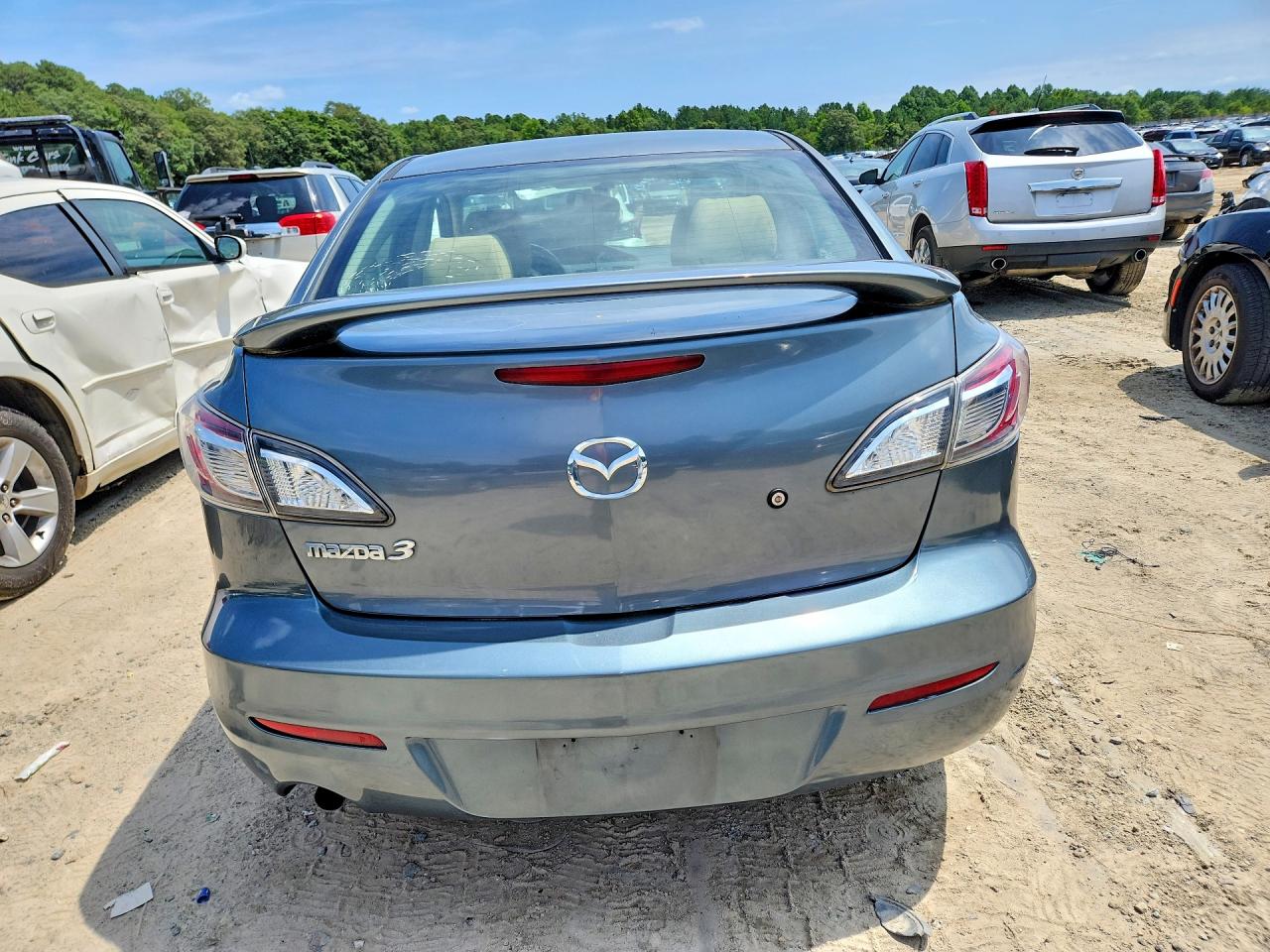 2012 Mazda 3 I Зеленый vin: JM1BL1UG5C1510694
