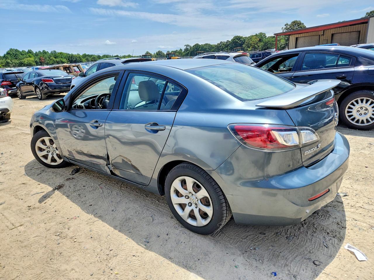 2012 Mazda 3 I Зеленый vin: JM1BL1UG5C1510694
