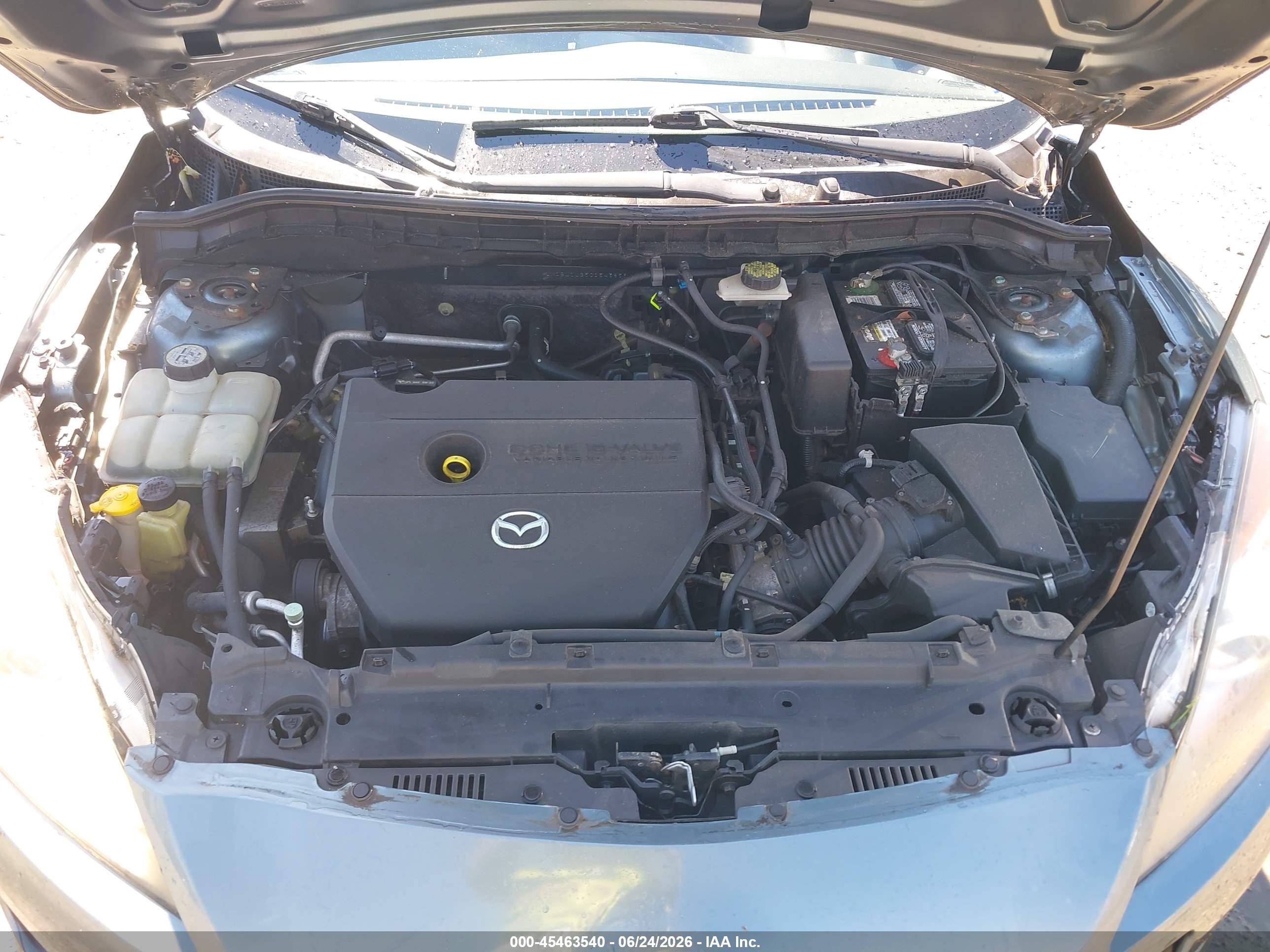 2012 Mazda Mazda3 I Sport Teal vin: JM1BL1UG5C1543856