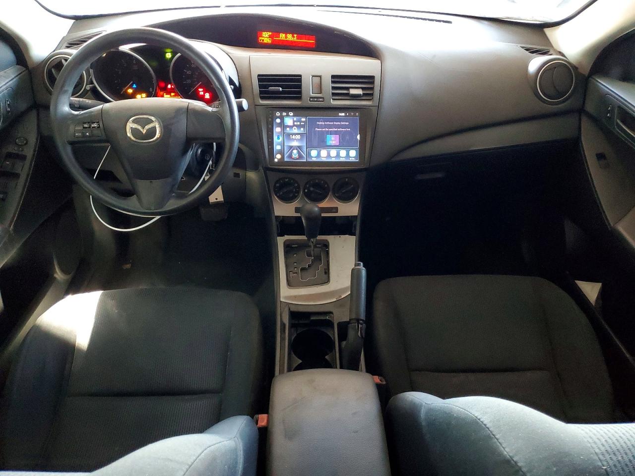 2011 Mazda 3 I White vin: JM1BL1UG6B1422140
