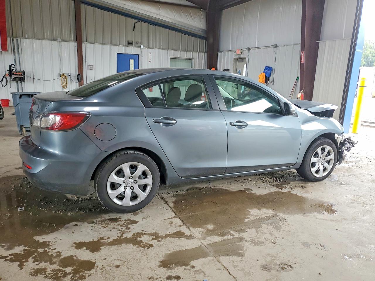 2012 Mazda 3 I Gray vin: JM1BL1UG6C1510705