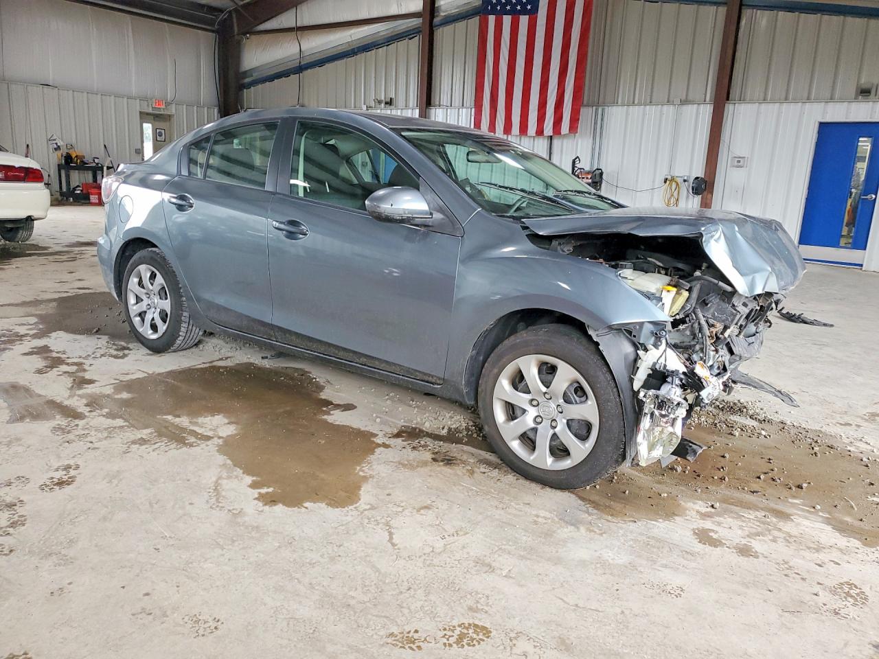2012 Mazda 3 I Gray vin: JM1BL1UG6C1510705