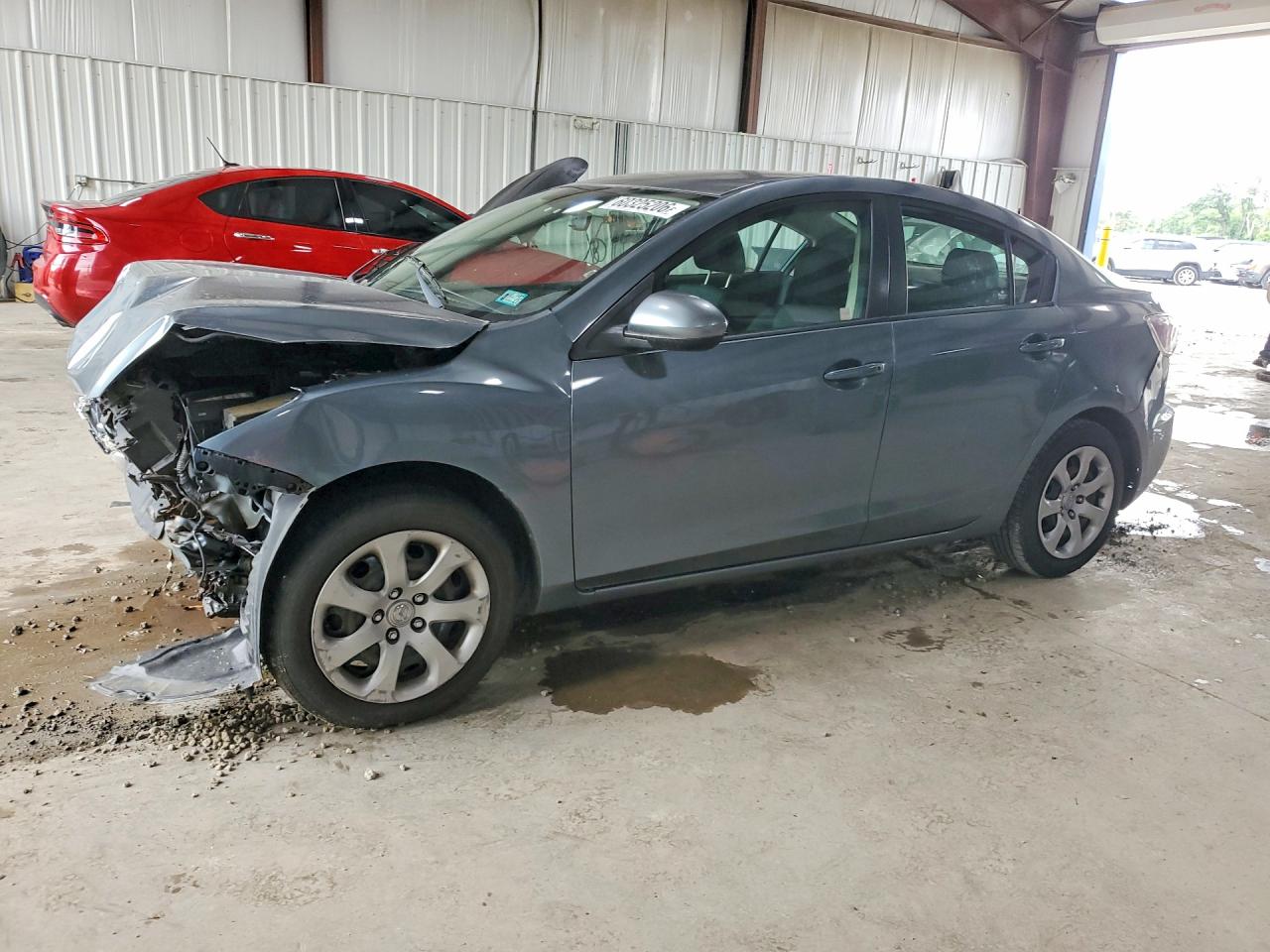 2012 Mazda 3 I Gray vin: JM1BL1UG6C1510705