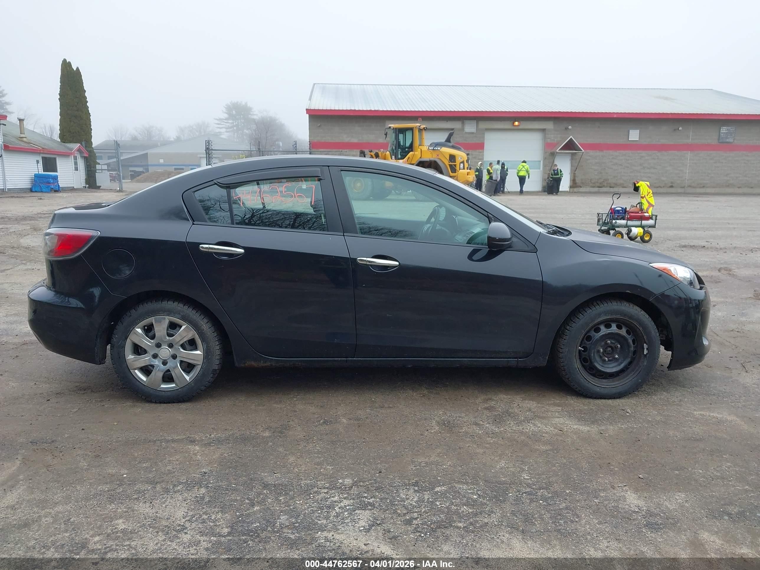 2012 Mazda Mazda3 I Sport Black vin: JM1BL1UG6C1518951