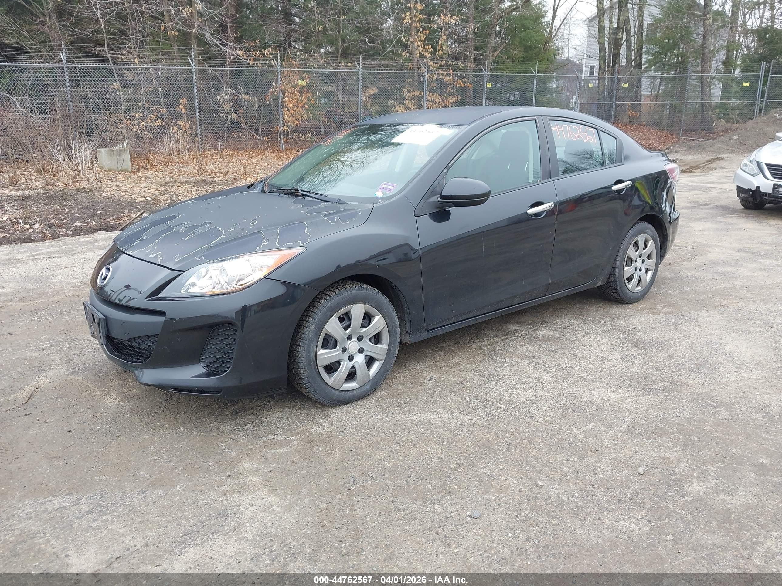 2012 Mazda Mazda3 I Sport Black vin: JM1BL1UG6C1518951