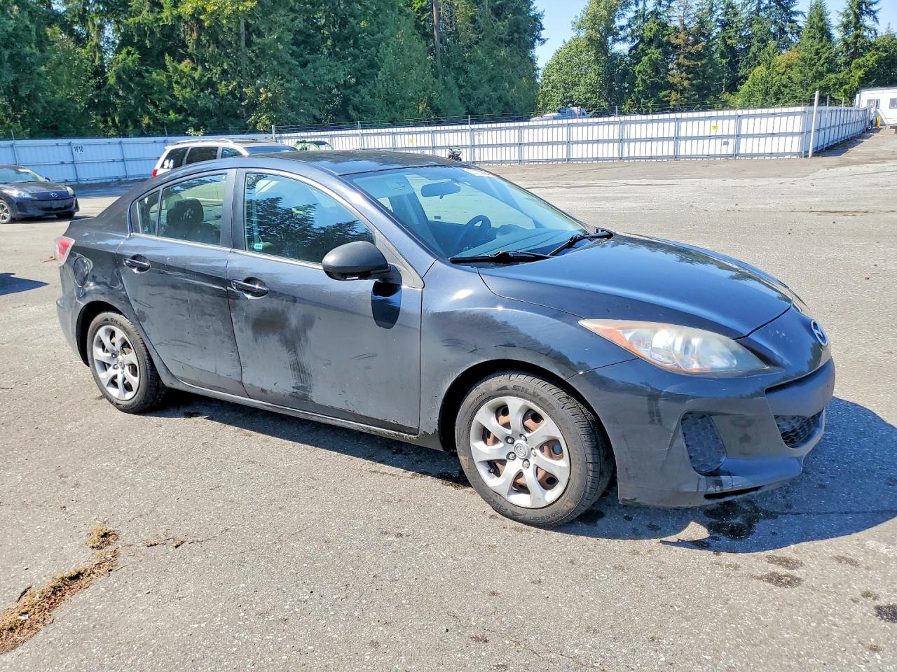2012 Mazda 3 I Black vin: JM1BL1UG6C1562609