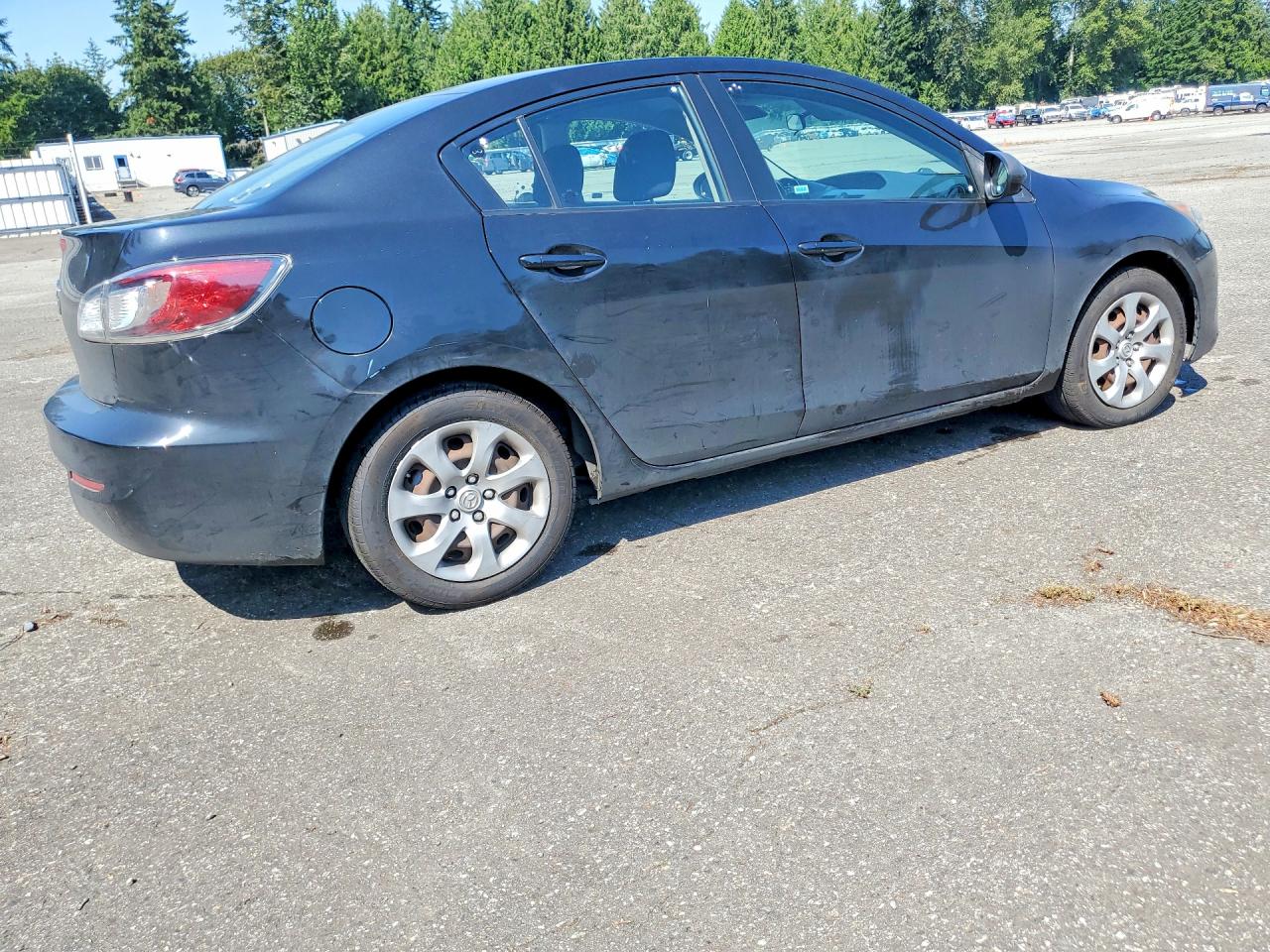 2012 Mazda 3 I Black vin: JM1BL1UG6C1562609