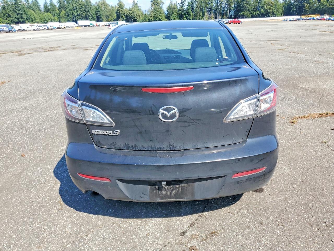 2012 Mazda 3 I Black vin: JM1BL1UG6C1562609