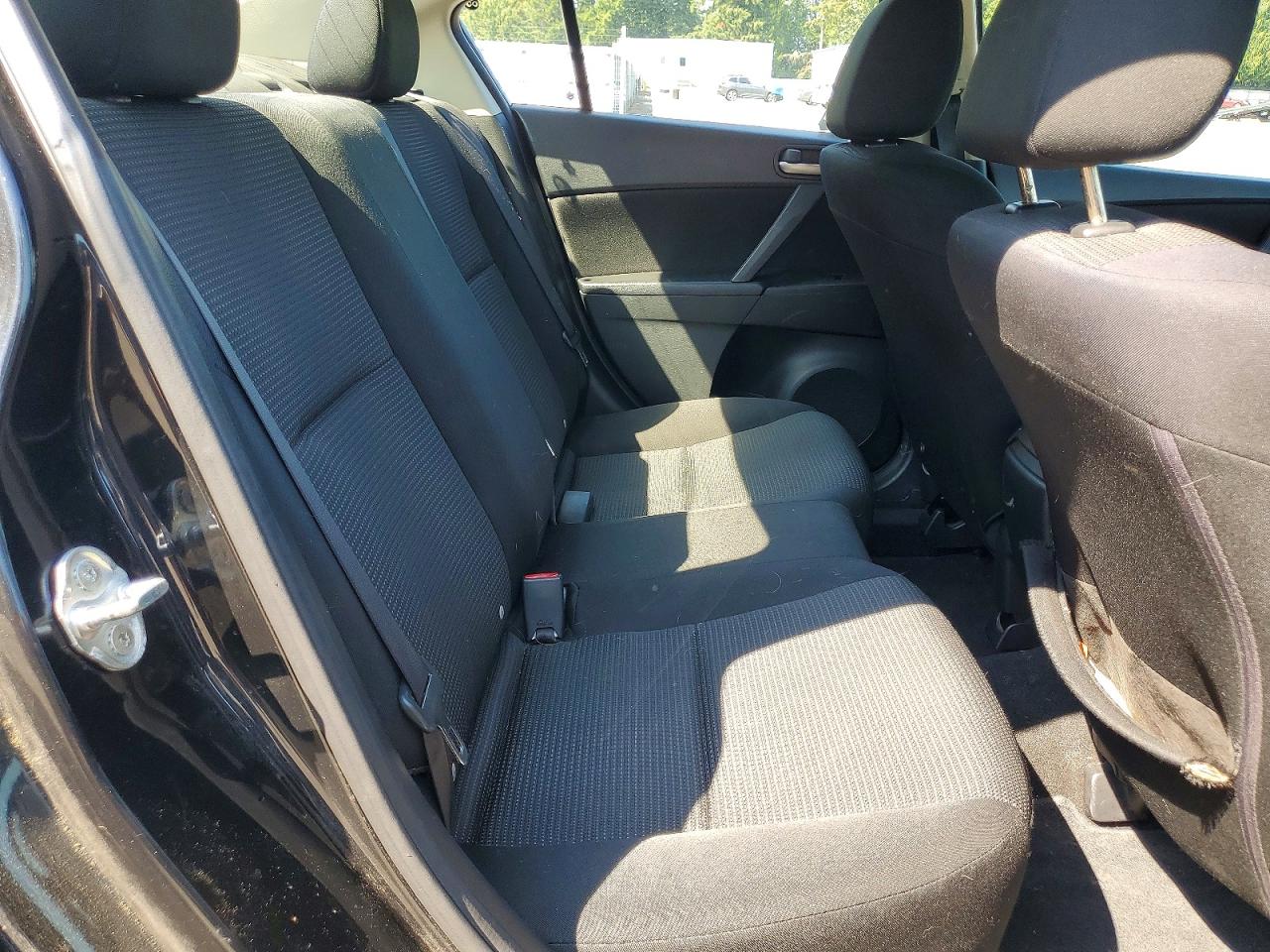 2012 Mazda 3 I Black vin: JM1BL1UG6C1562609