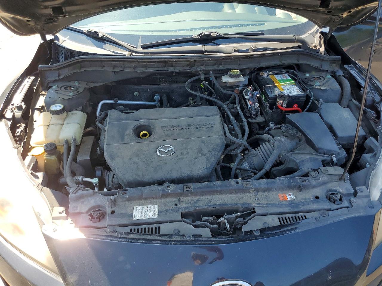 2012 Mazda 3 I Black vin: JM1BL1UG6C1562609