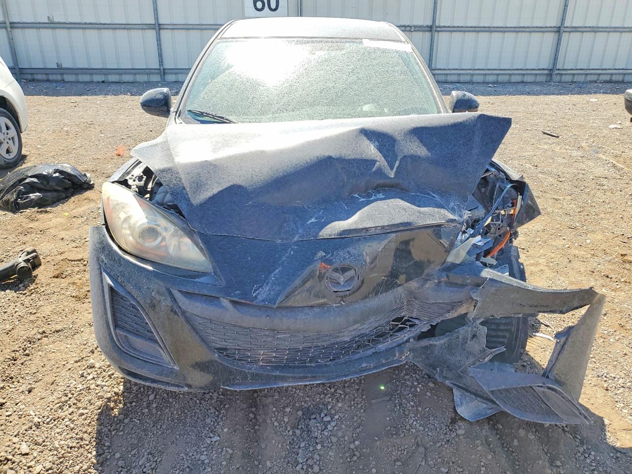 2011 Mazda 3 I Black vin: JM1BL1UG7B1403015