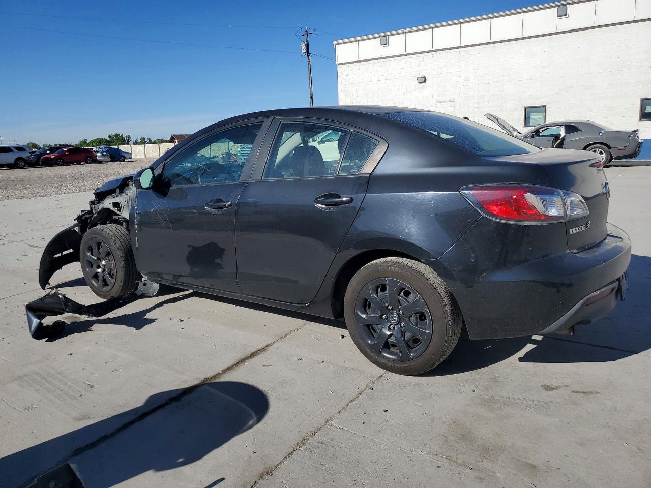 2011 Mazda 3 I Black vin: JM1BL1UG7B1424835