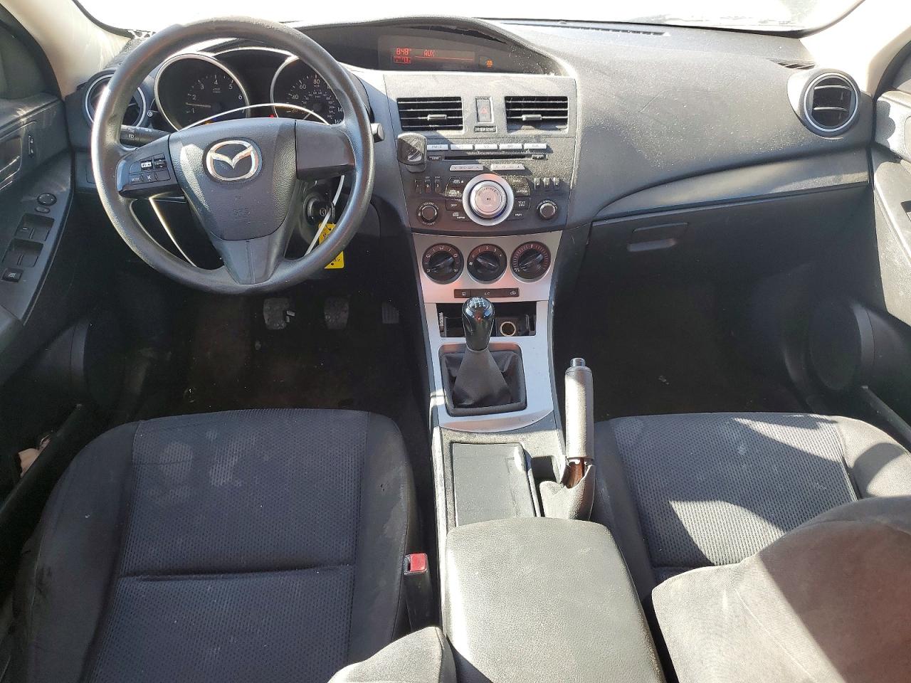 2011 Mazda 3 I Black vin: JM1BL1UG7B1424835