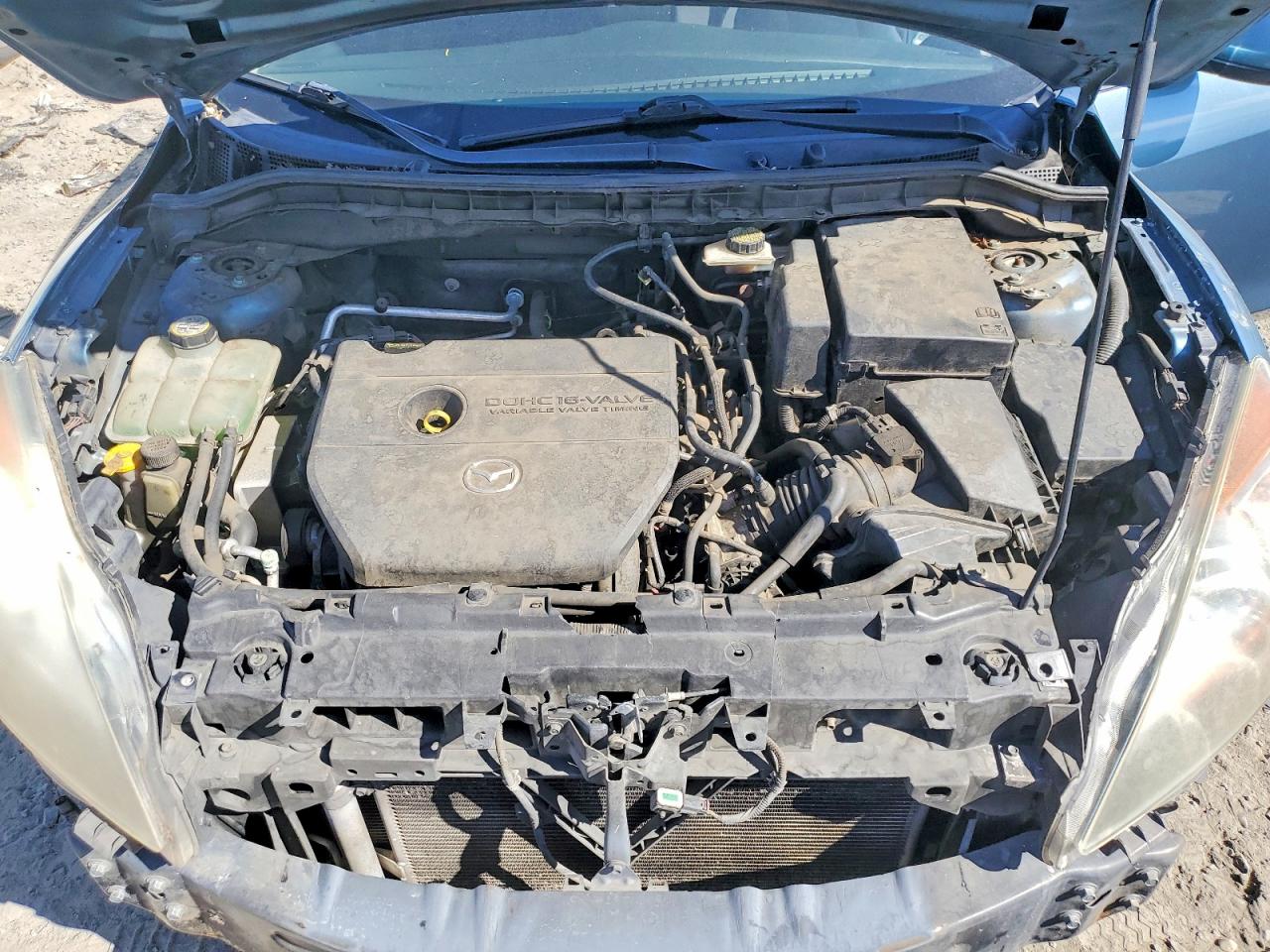 2011 Mazda 3 I Blue vin: JM1BL1UG7B1459858