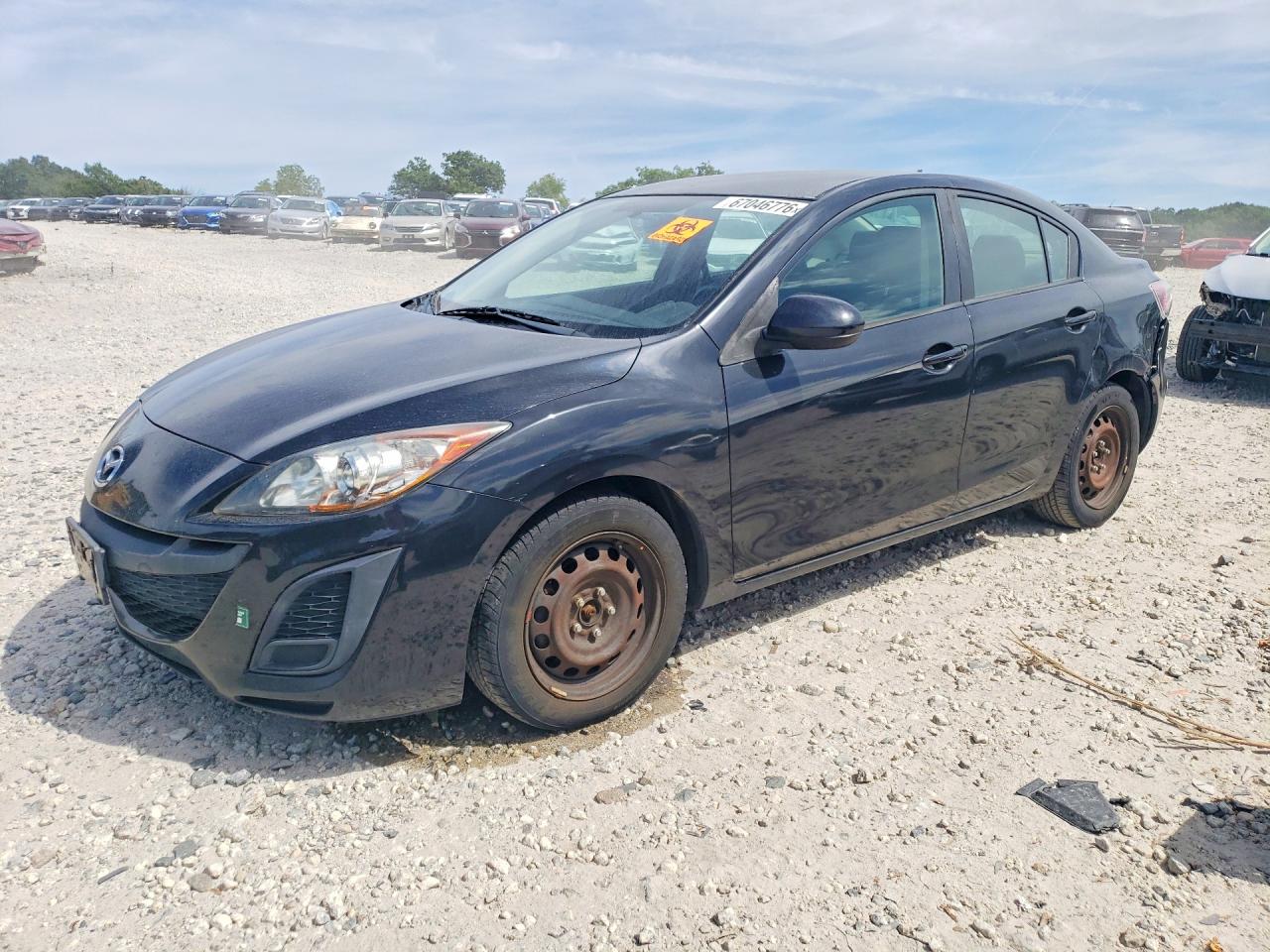2011 Mazda Mazda3 Sedan Black vin: JM1BL1UG7B1474571
